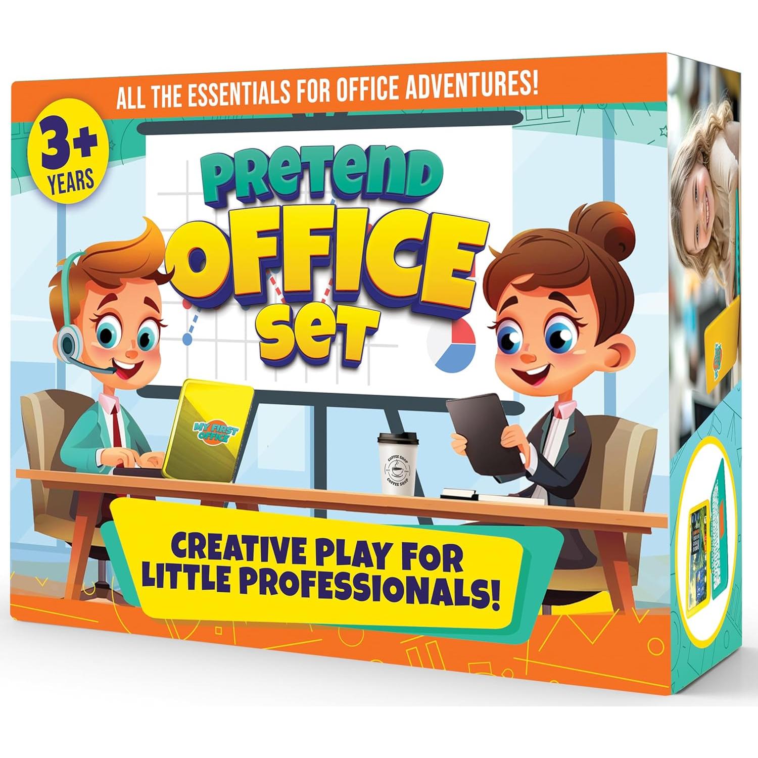 Juego de Oficina Imaginación Niños Create.it 3-7 Años