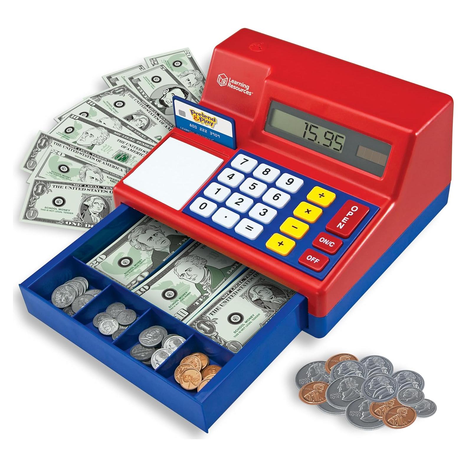 Caja Registradora de Juguete Learning Resources 73 Piezas