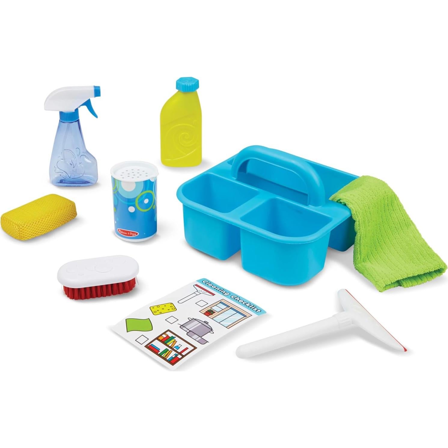 Juego de limpieza Melissa & Doug con caddy y accesorios