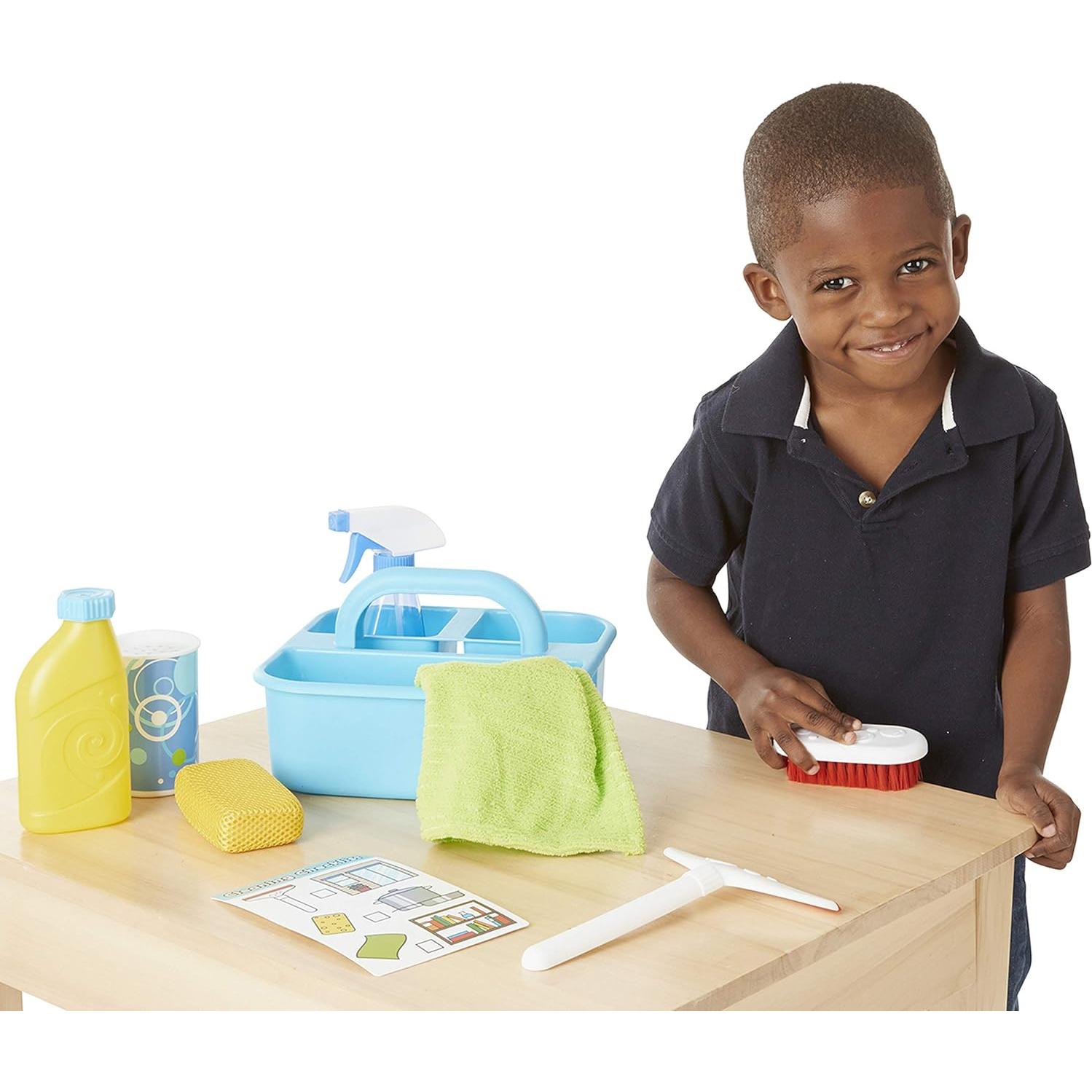 Juego de limpieza Melissa & Doug con caddy y accesorios