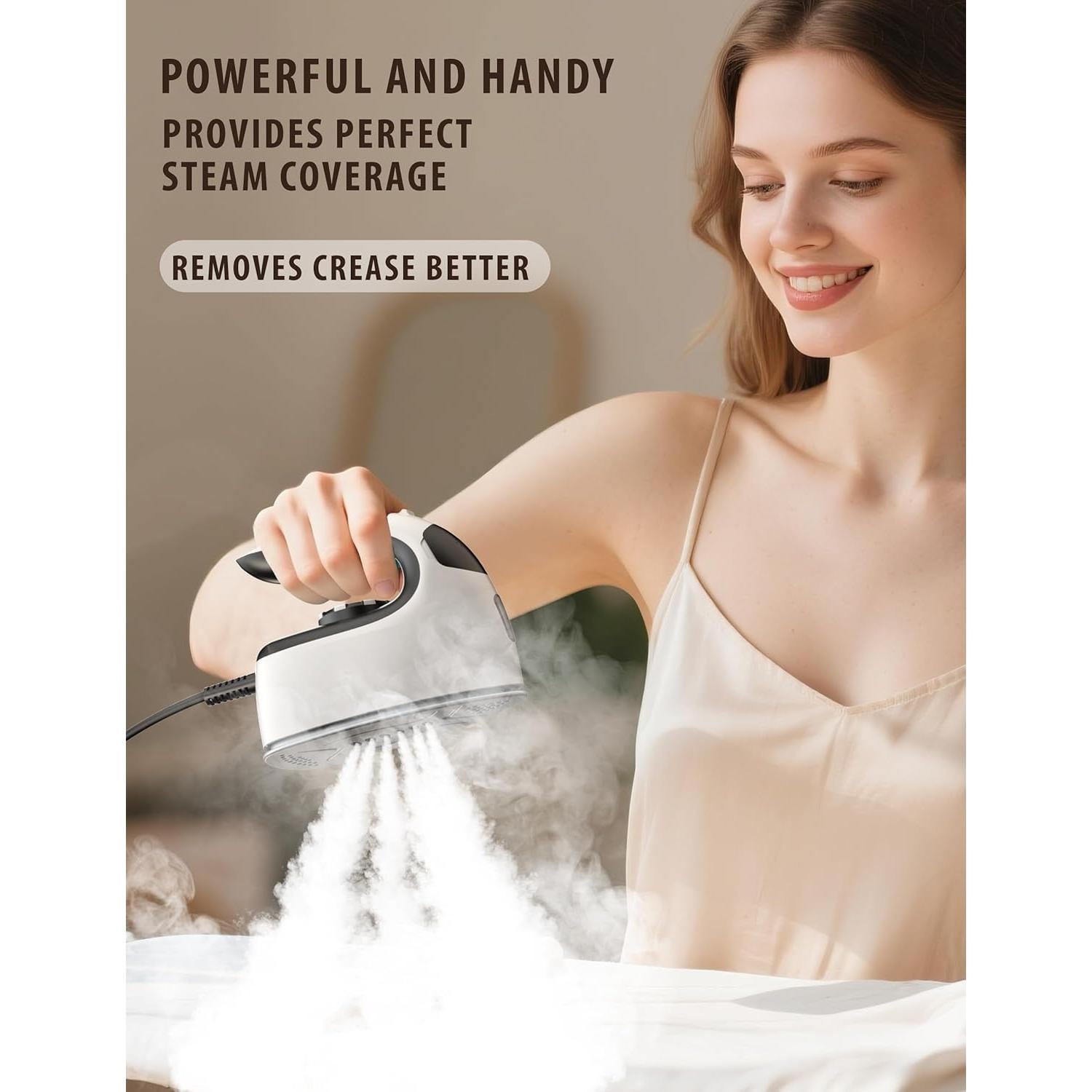 Hierro de Vapor Portátil Sundu HT-2001, Suela Cerámica 1000W