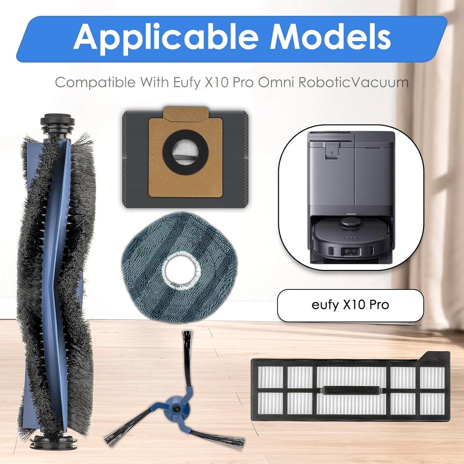 Kit de Accesorios FILTERIST para Aspiradora Eufy X10 Pro Omni