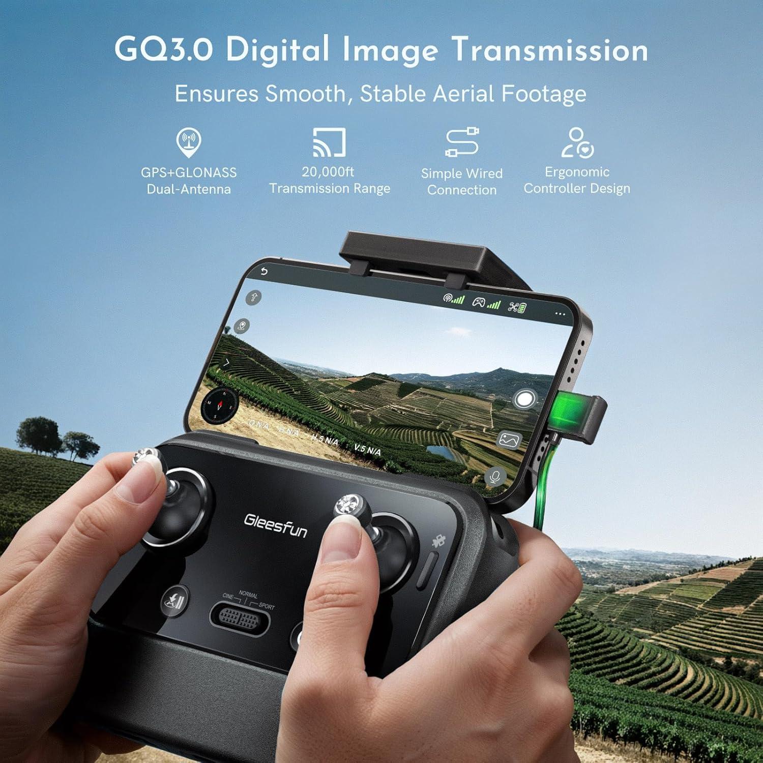 Drone Gleesfun G11MINI 4K con Cámara 8K y GPS - 246g