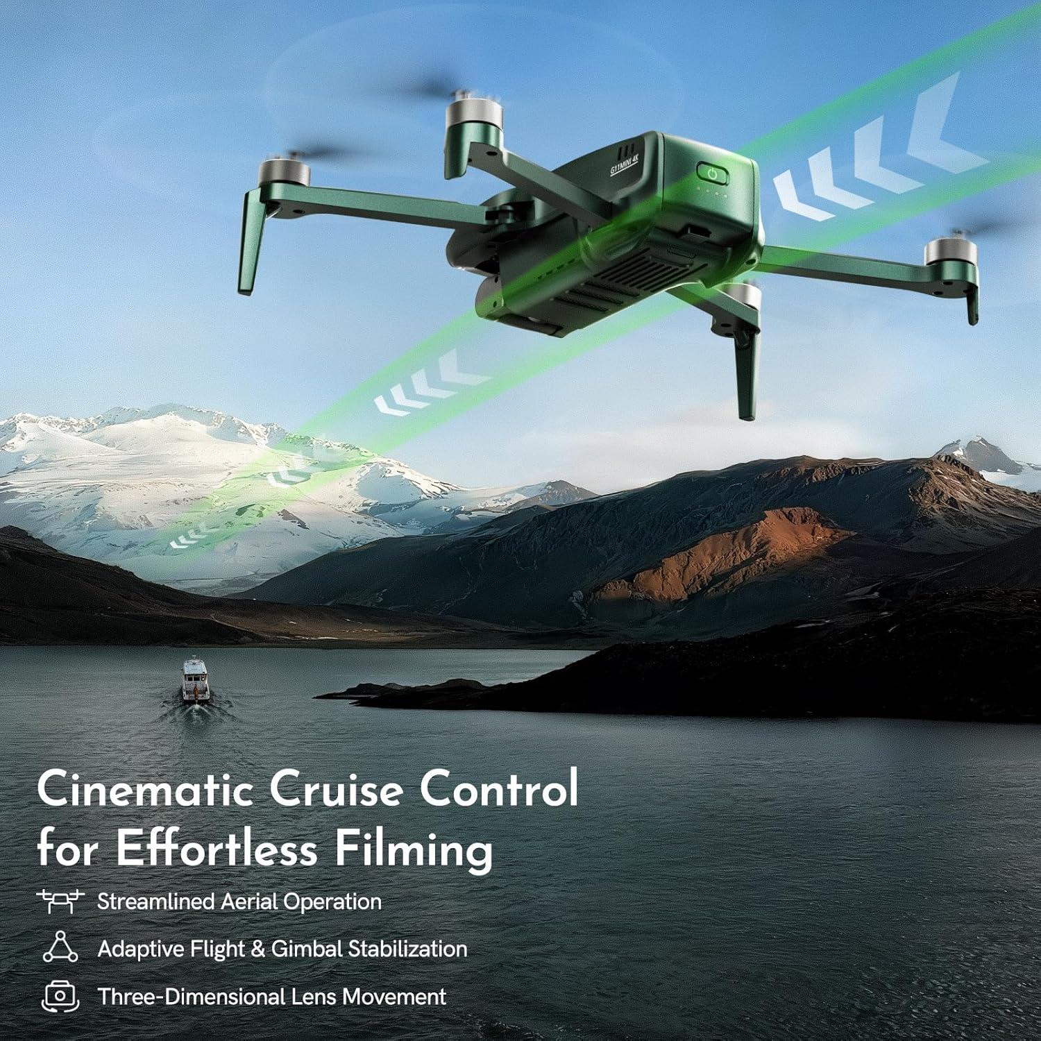 Drone Gleesfun G11MINI 4K con Cámara 8K y GPS - 246g