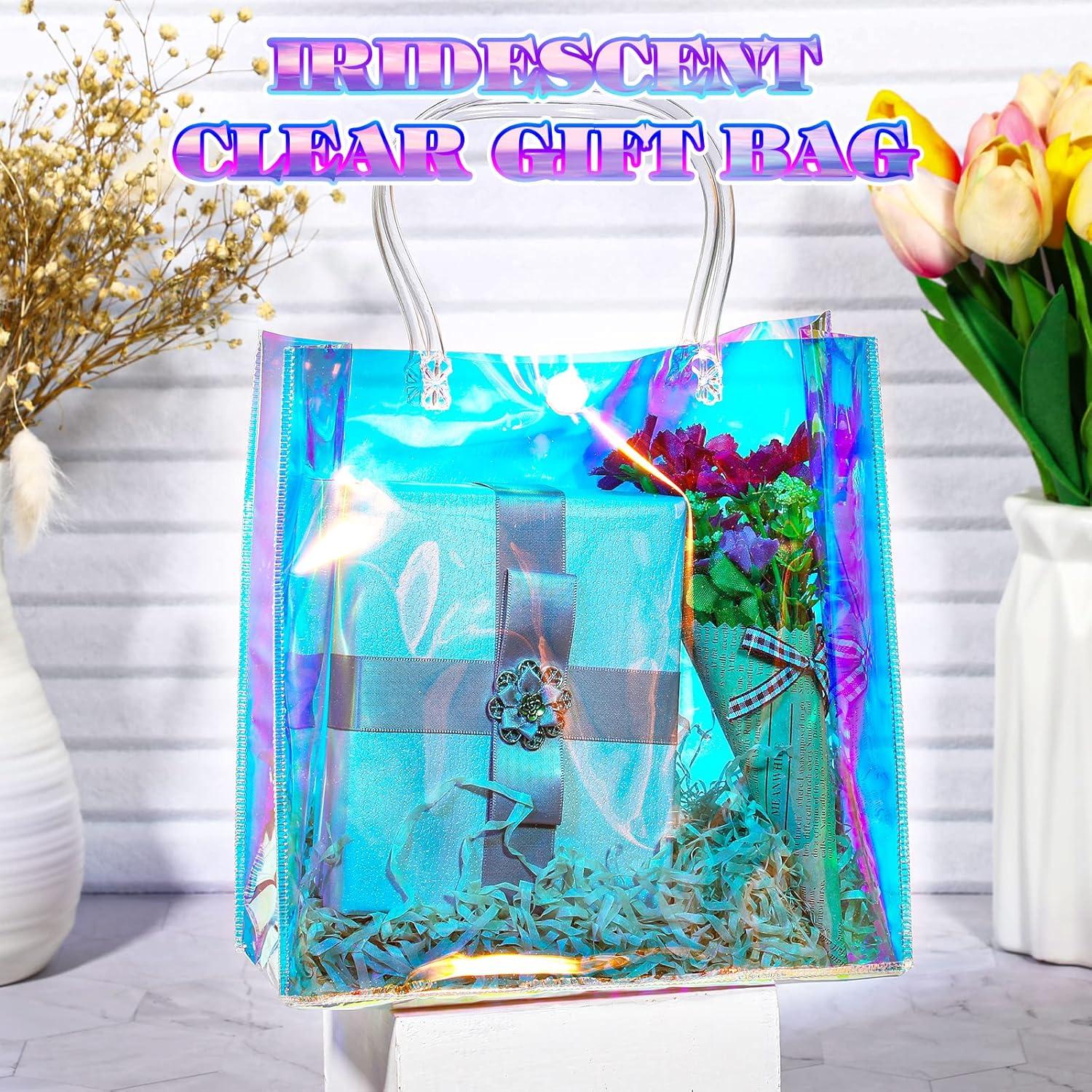 Bolsa de Regalo Holográfica Sherr 16 Pcs 15x16 cm Arcoíris