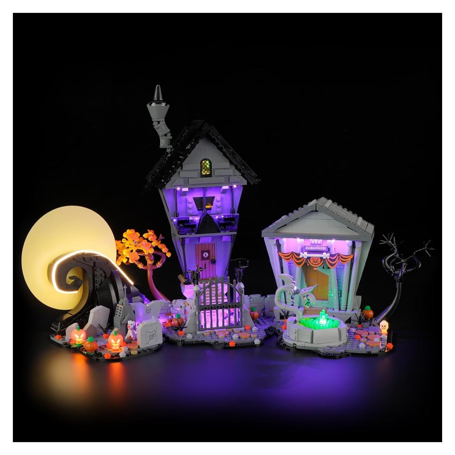 Kit de Luz LED BRIKSMAX para Lego 21351 El Extraño Mundo de Jack