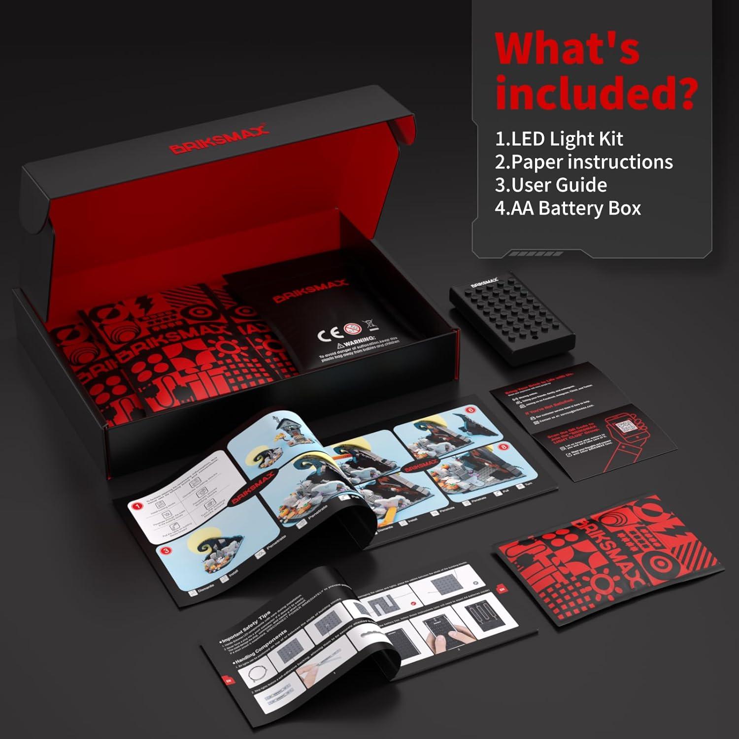 Kit de Luz LED BRIKSMAX para Lego 21351 El Extraño Mundo de Jack