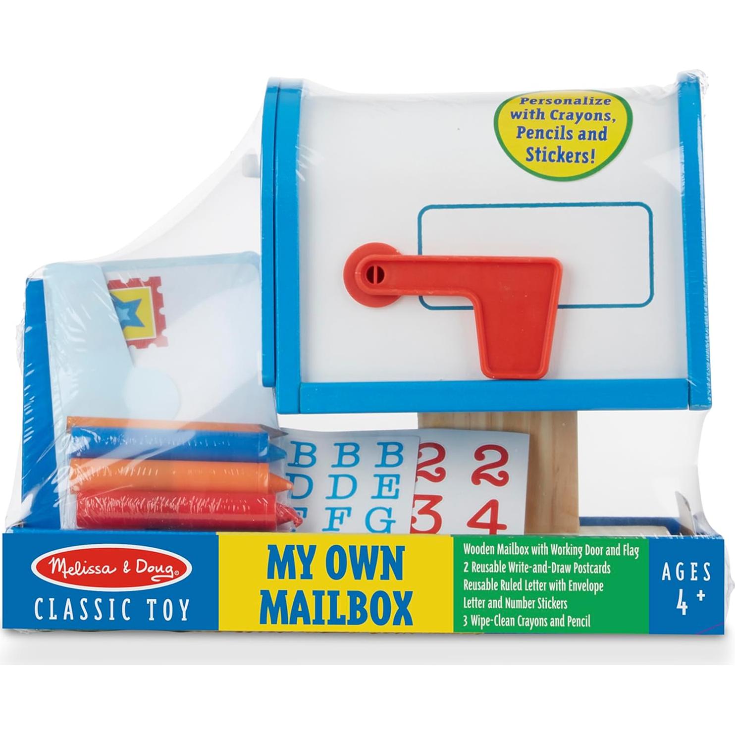 Buzón de Madera Melissa & Doug con Cartas Reutilizables