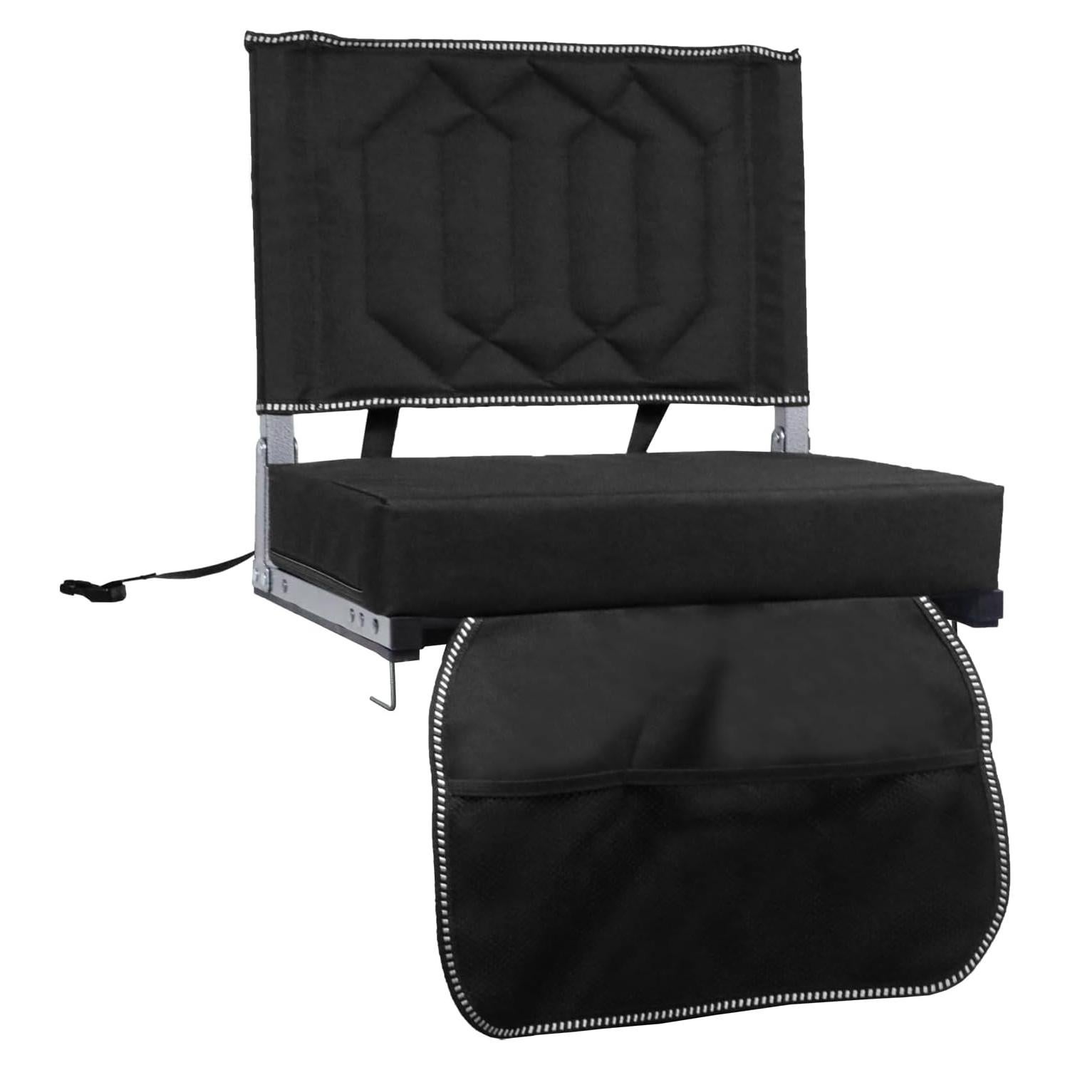 Asiento de Estadio Plegable SAILARY VS24SDC01-01BK Negro