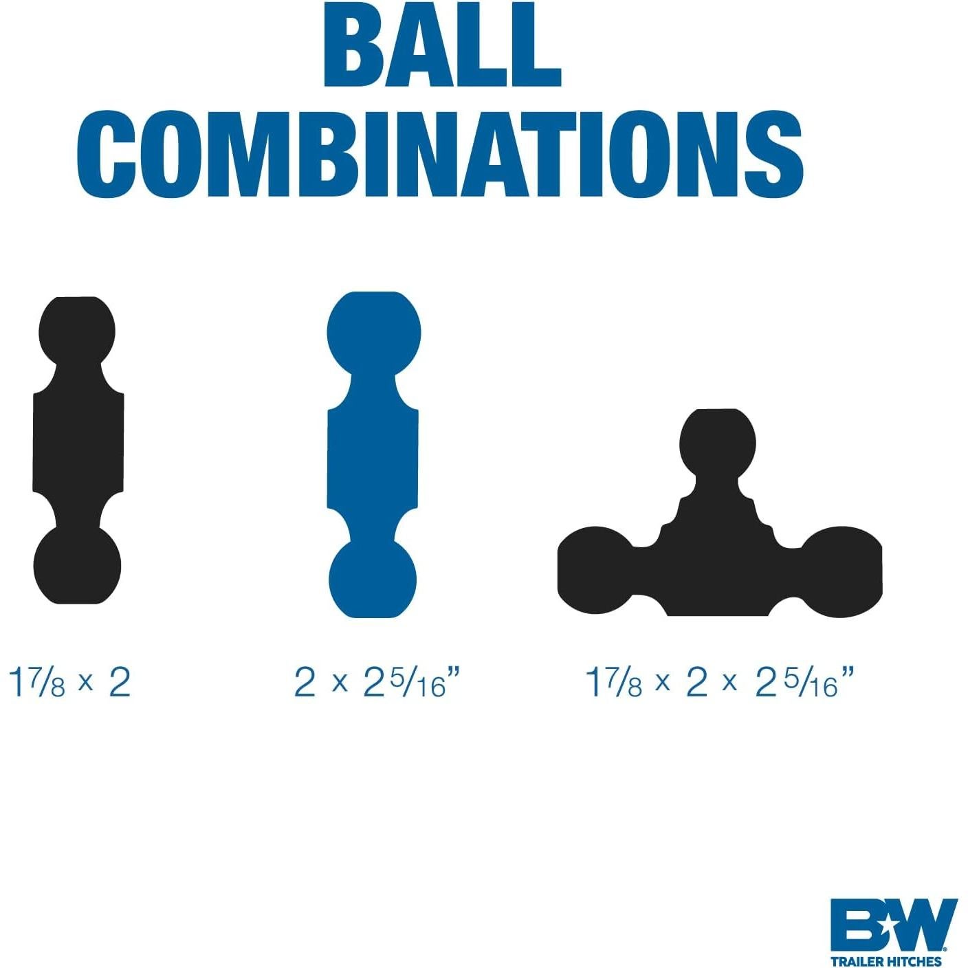 Enganche de Remolque Ajustable B&W Tow & Stow 10,000 lbs