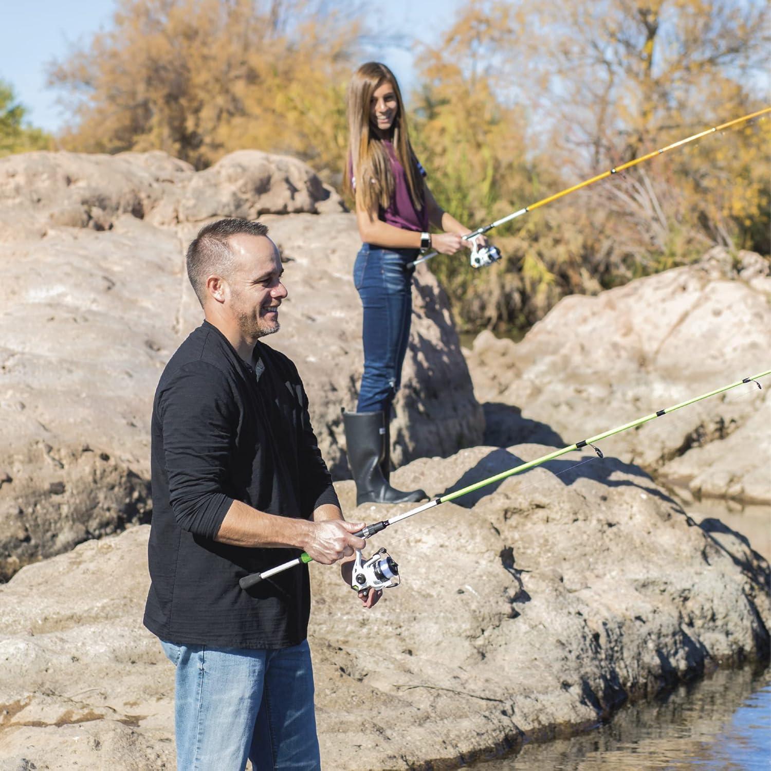 Combo de caña de pescar Zebco Roam 1.83m y carrete 20