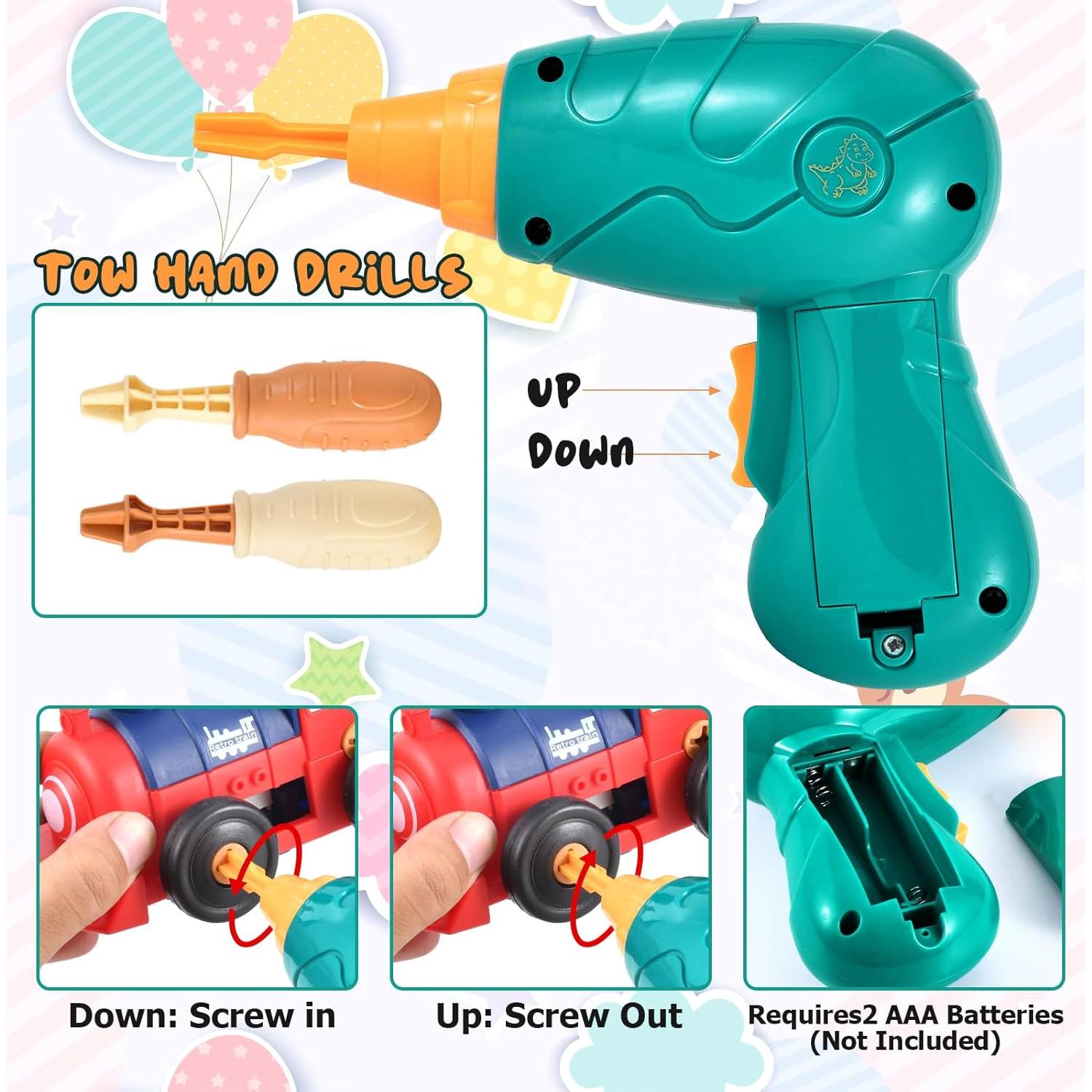 Juguete de Construcción Eléctrico DICROON PZ-01 para Niños 3+