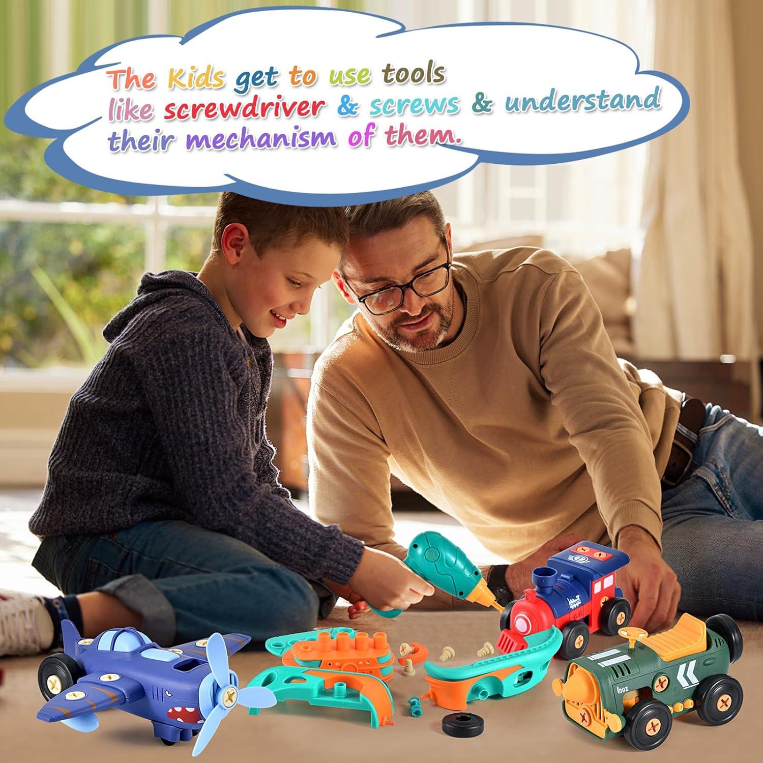 Juguete de Construcción Eléctrico DICROON PZ-01 para Niños 3+