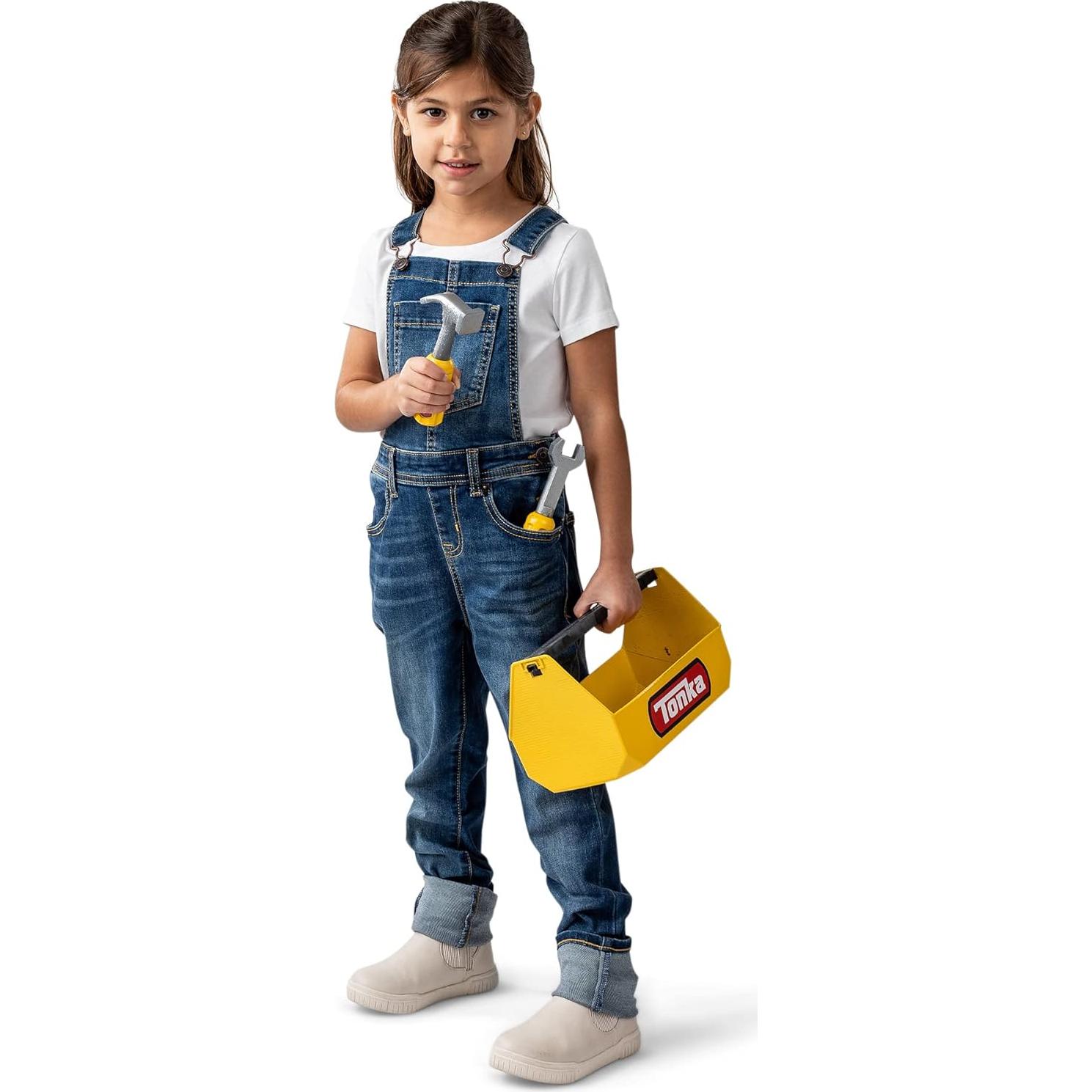 Juego de Herramientas Tonka Tough 12 Piezas para Niños