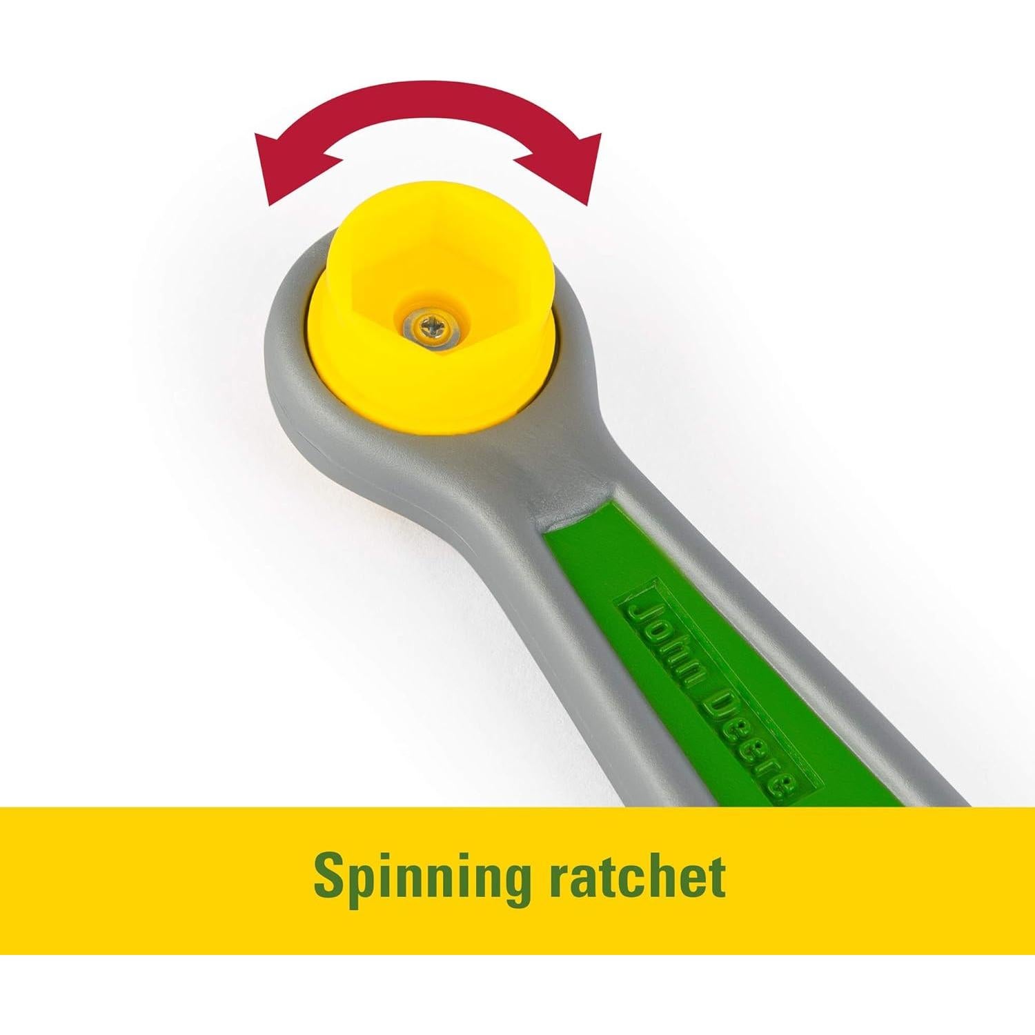 Cinturón de herramientas John Deere para niños - 7 piezas