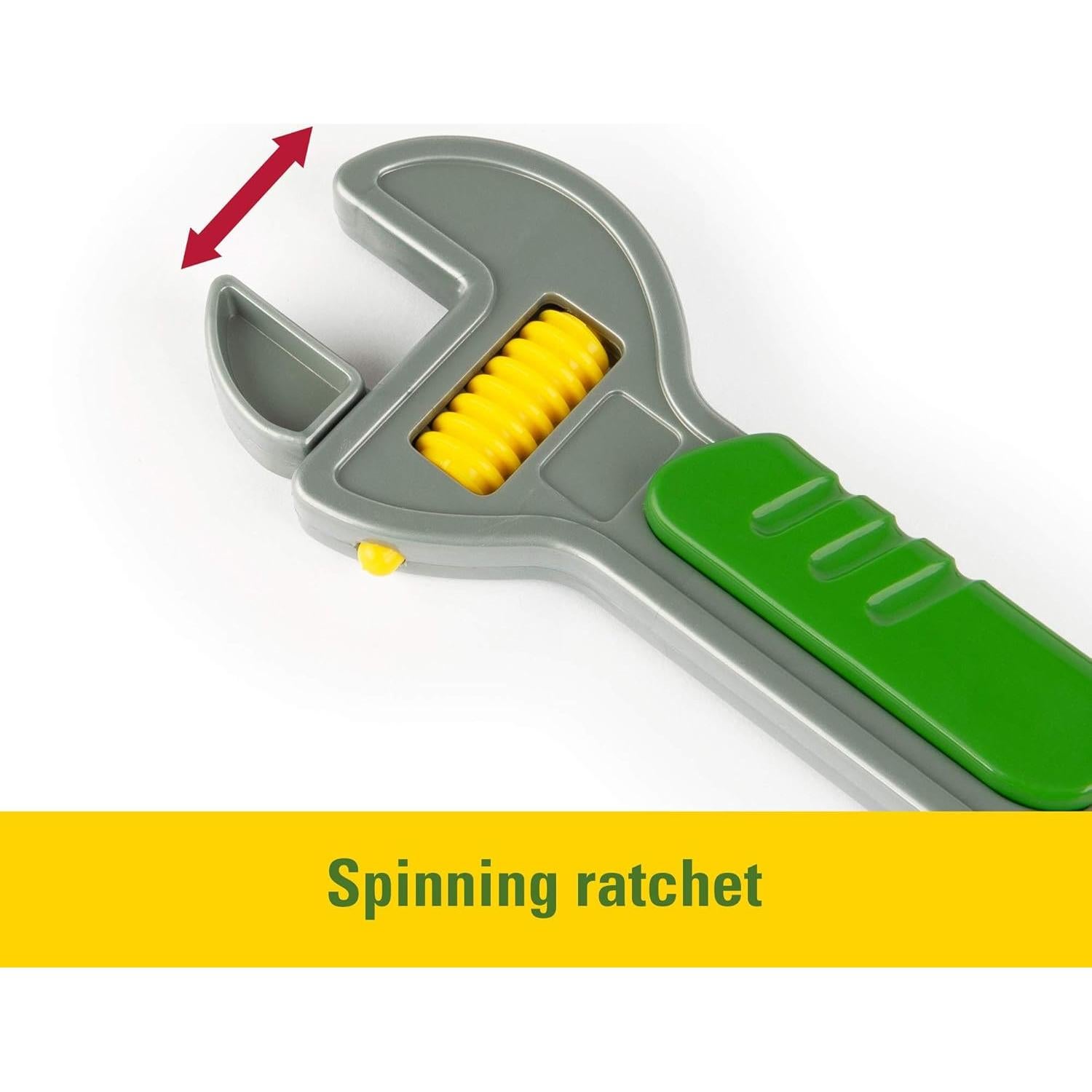 Cinturón de herramientas John Deere para niños - 7 piezas