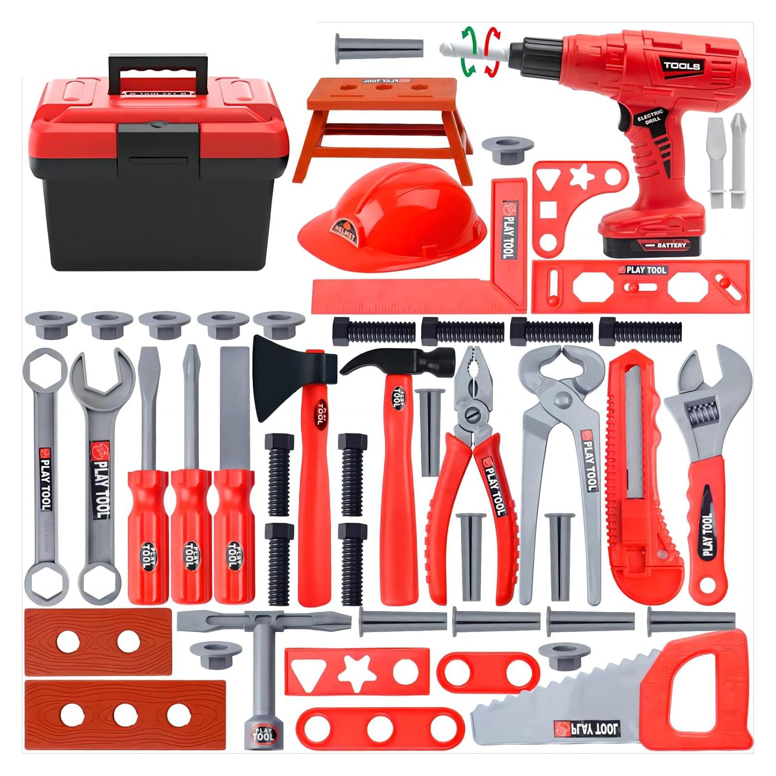 Juego de Herramientas para Niños Winbar 55 Pcs Educativo