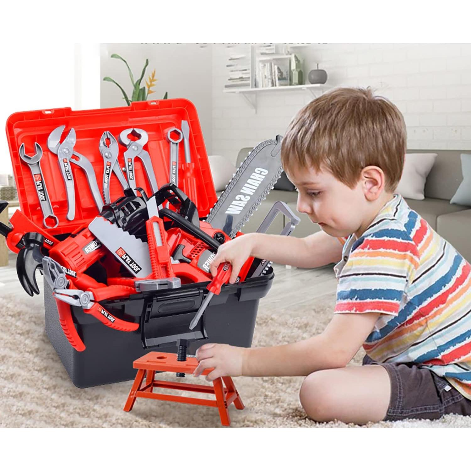 Juego de Herramientas para Niños Winbar 55 Pcs Educativo