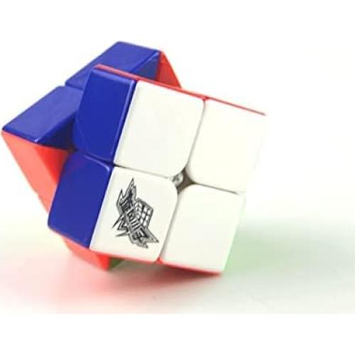 Cyclone Boys Speed Puzzle Stickerless Cube 2 by 2 Magic Cube Puzzles Toys 5Cm(2x2 Speed Cube) GINFH