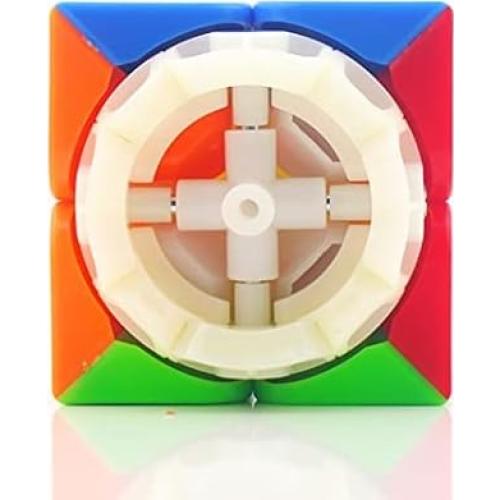 Cyclone Boys Speed Puzzle Stickerless Cube 2 by 2 Magic Cube Puzzles Toys 5Cm(2x2 Speed Cube) GINFH