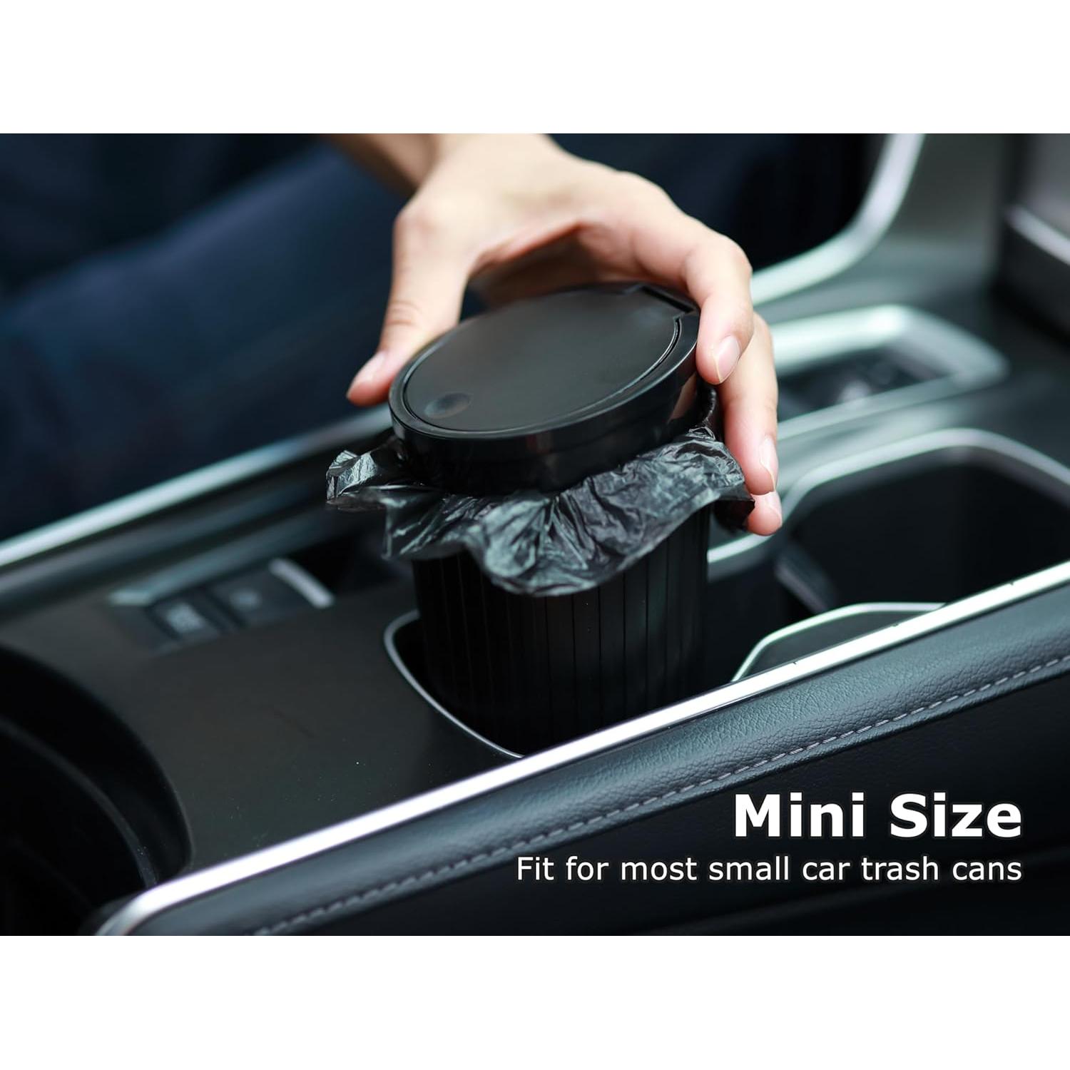 Bolsas de Basura Desechables Ginsco 3.02L para Auto - 4 Rollos