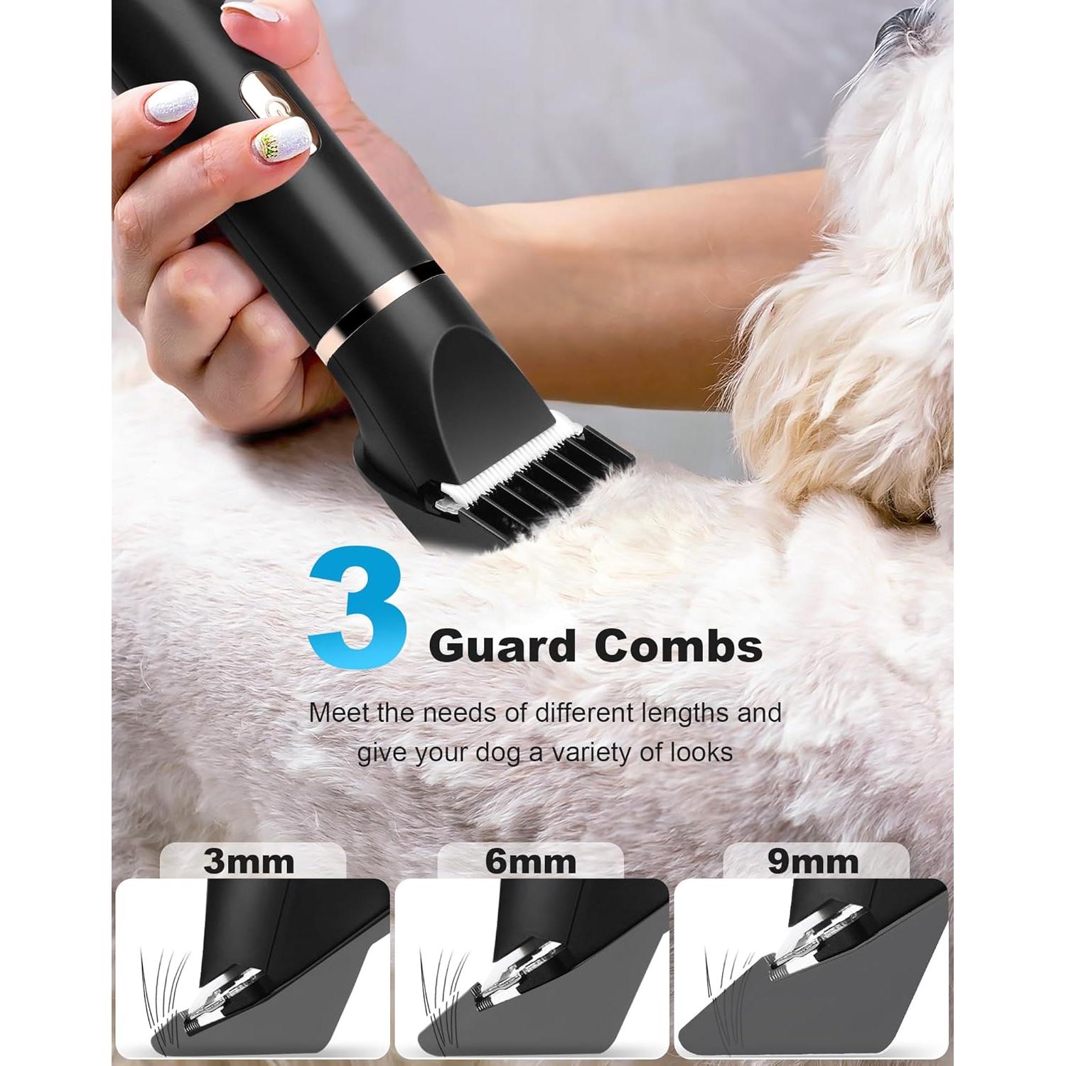 Kit de Aseo 3 en 1 Lexflext para Perros Pequeños Negro