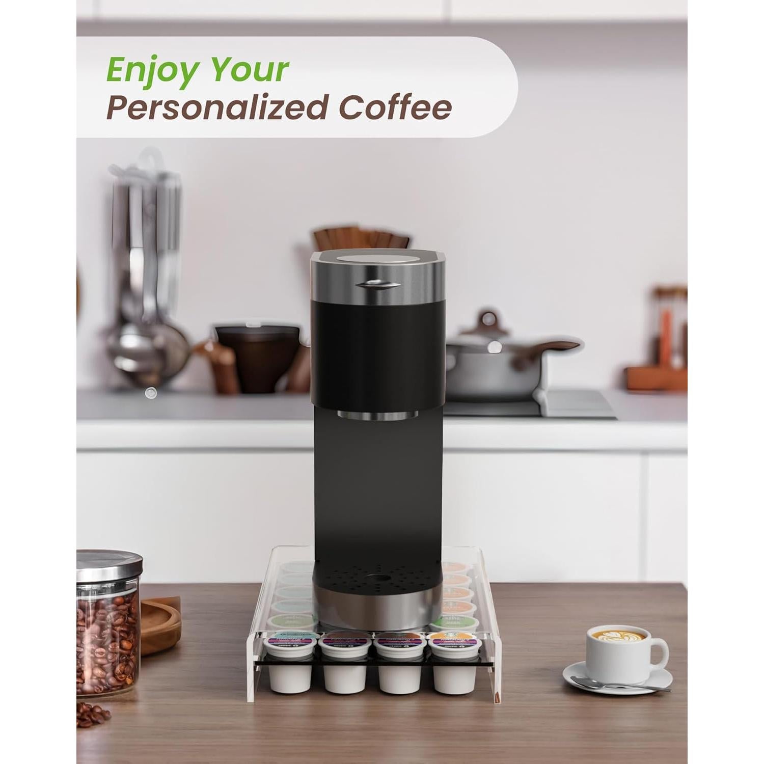 Soporte para K Cup Lifemoreasy, Almacenamiento 24 Cápsulas