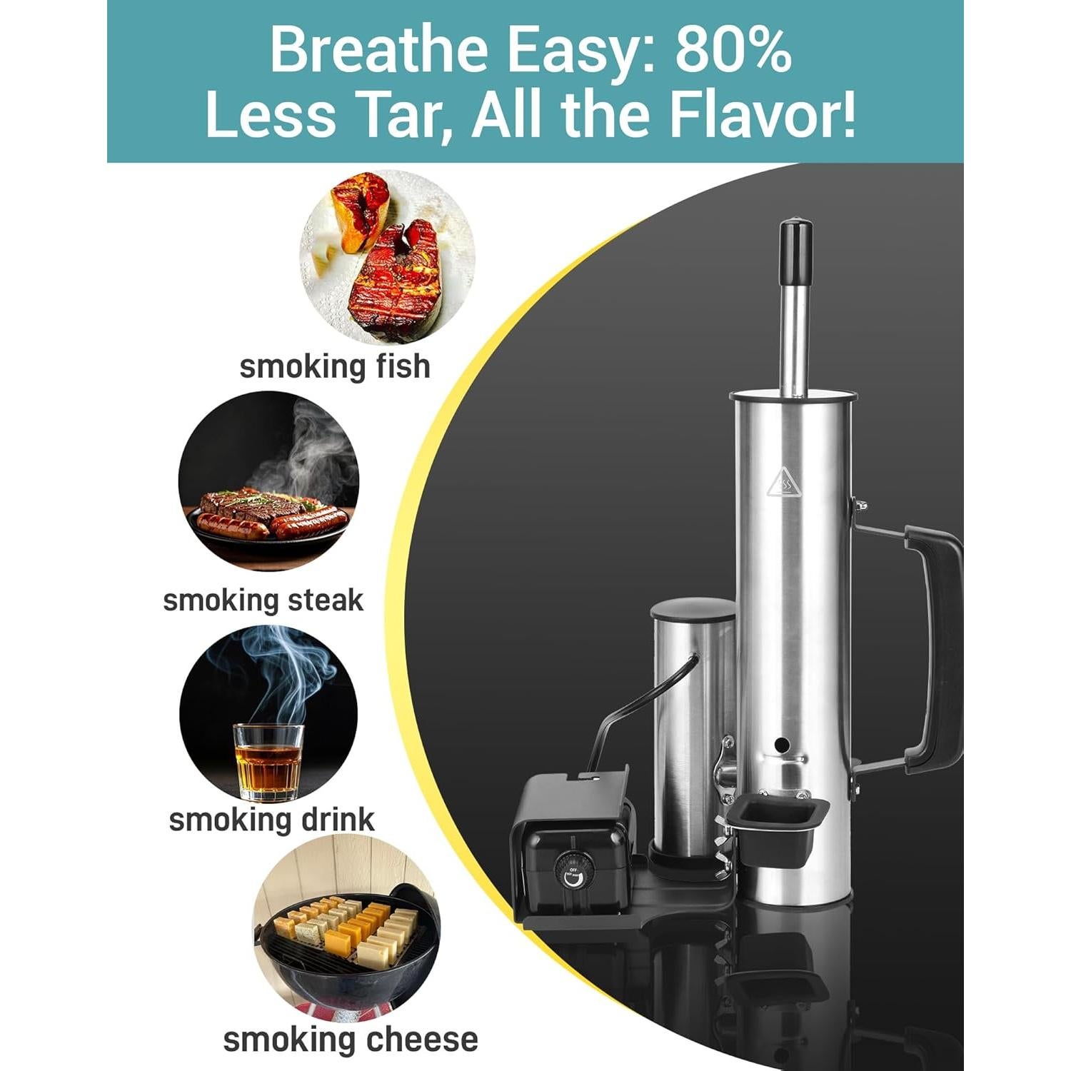 Generador de Humo GANGSHELO Eléctrico Portátil 2.6 kg