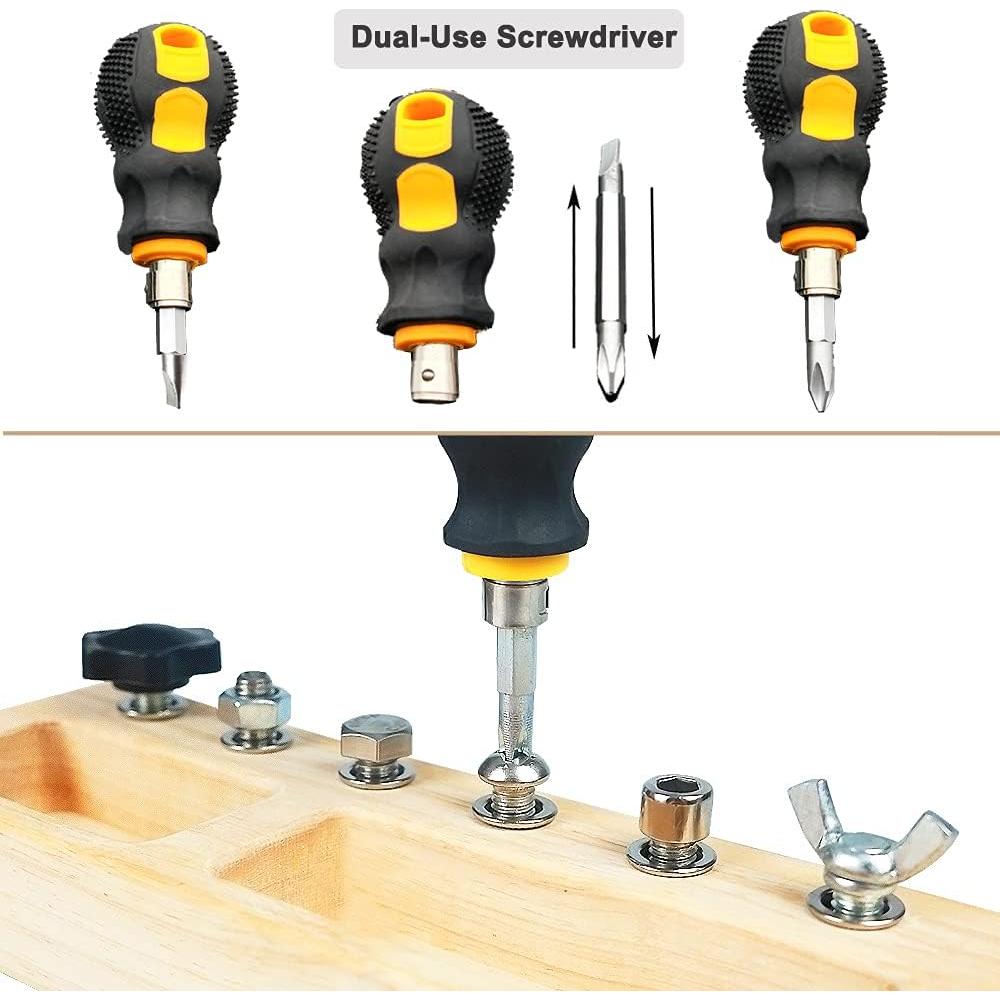 Juego de 14 Piezas de Destornillador Montessori Yowlieu