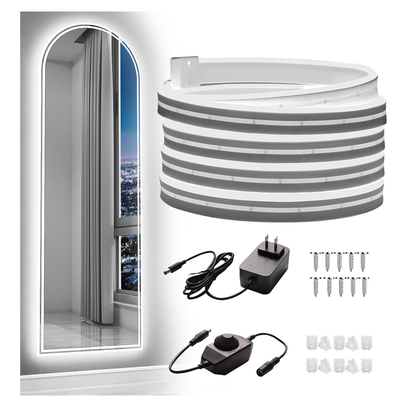 Tira LED de Neón Flexible Ollrieu 3m Impermeable para Decoración