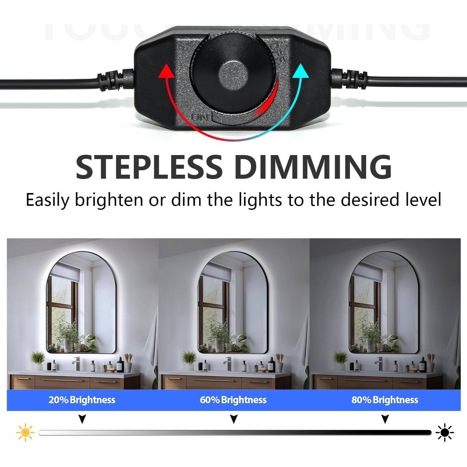 Tira LED de Neón Flexible Ollrieu 3m Impermeable para Decoración