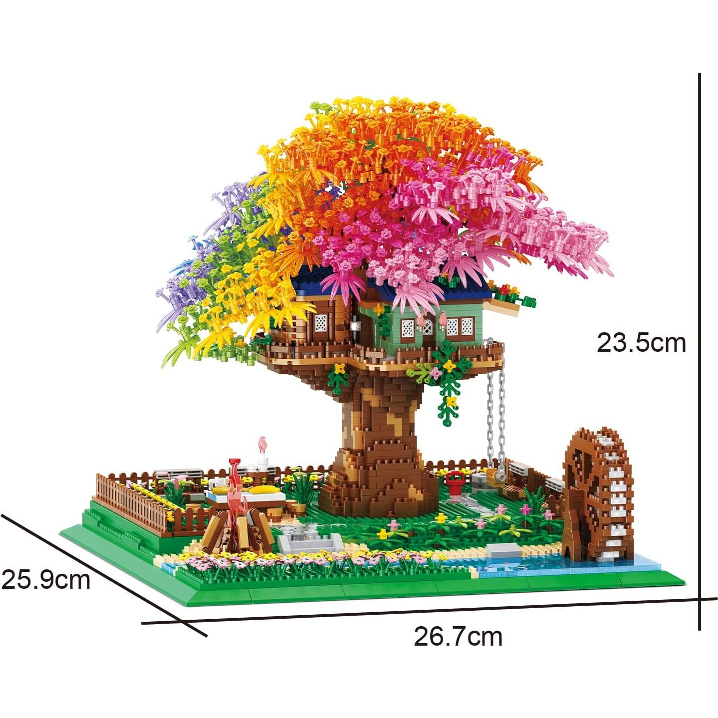 Set de Bloques de Construcción Kadablk Casa Árbol 4450 PCS