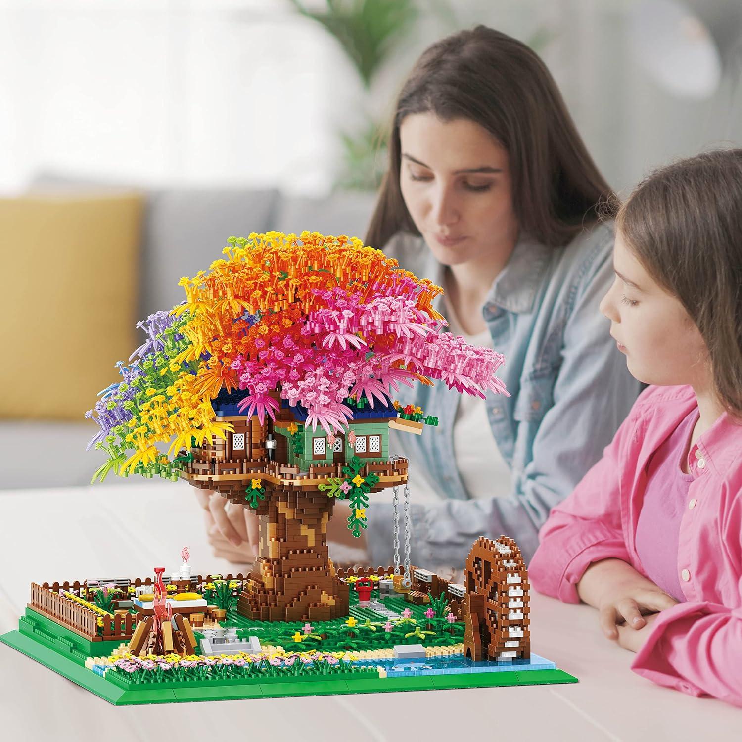 Set de Bloques de Construcción Kadablk Casa Árbol 4450 PCS