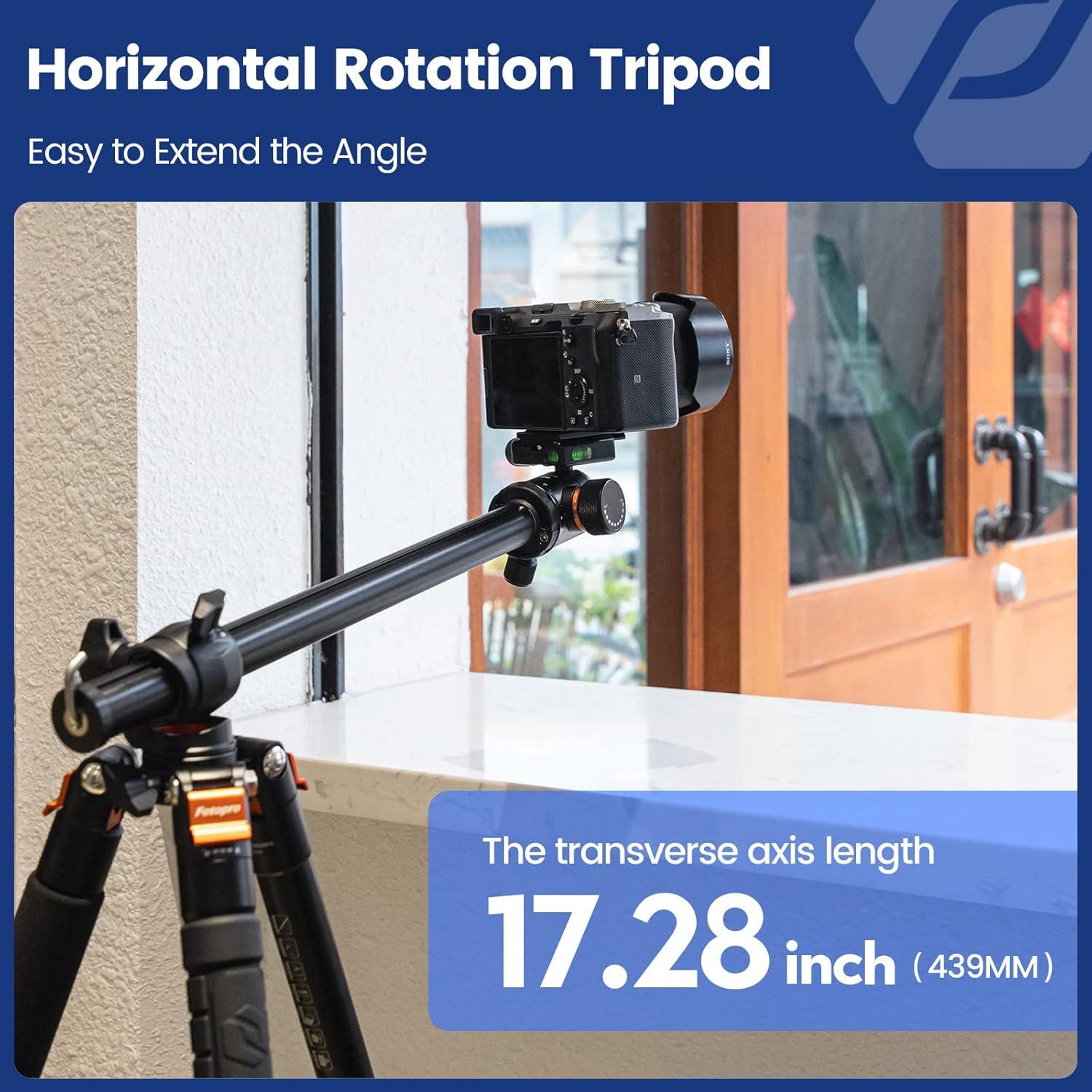 Trípode Fotopro X-Go HR Pro 159 cm 360° Monopod 16 kg