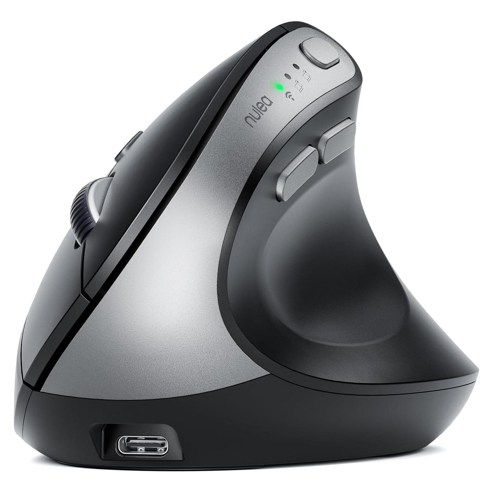 Ratón Vertical Ergonómico Nulea MD280 Inalámbrico 4 DPI Ajustables