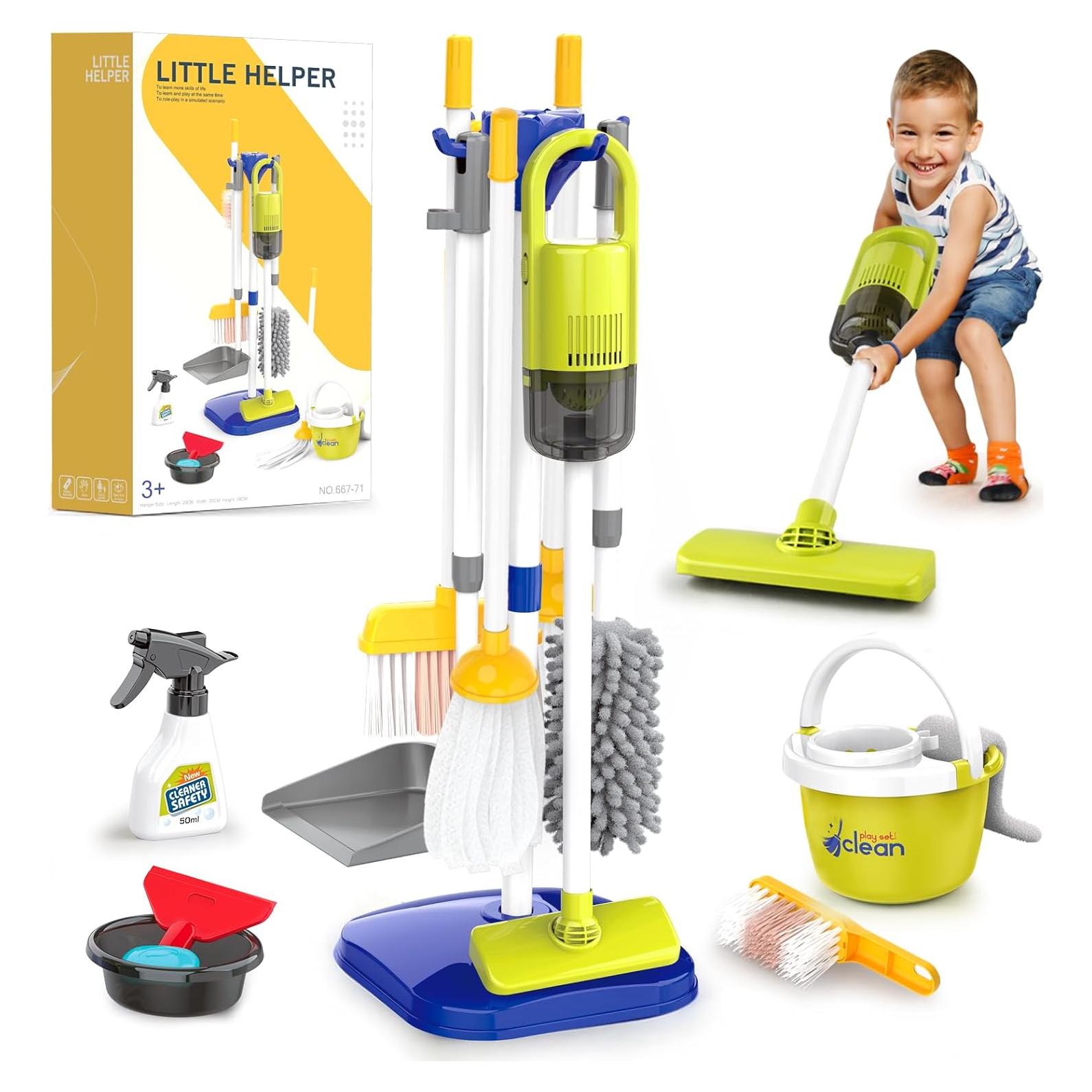 Juego de Limpieza Infantil Pupu Pig con Aspiradora y Accesorios