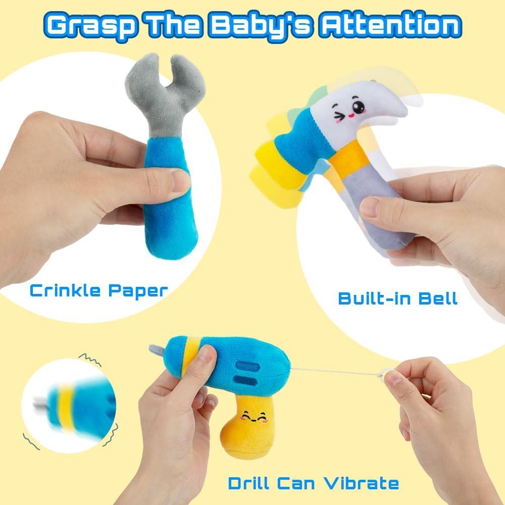 Set de herramientas de peluche Teytoy para bebés 1-5 años