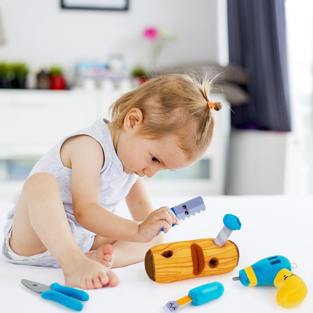 Set de herramientas de peluche Teytoy para bebés 1-5 años