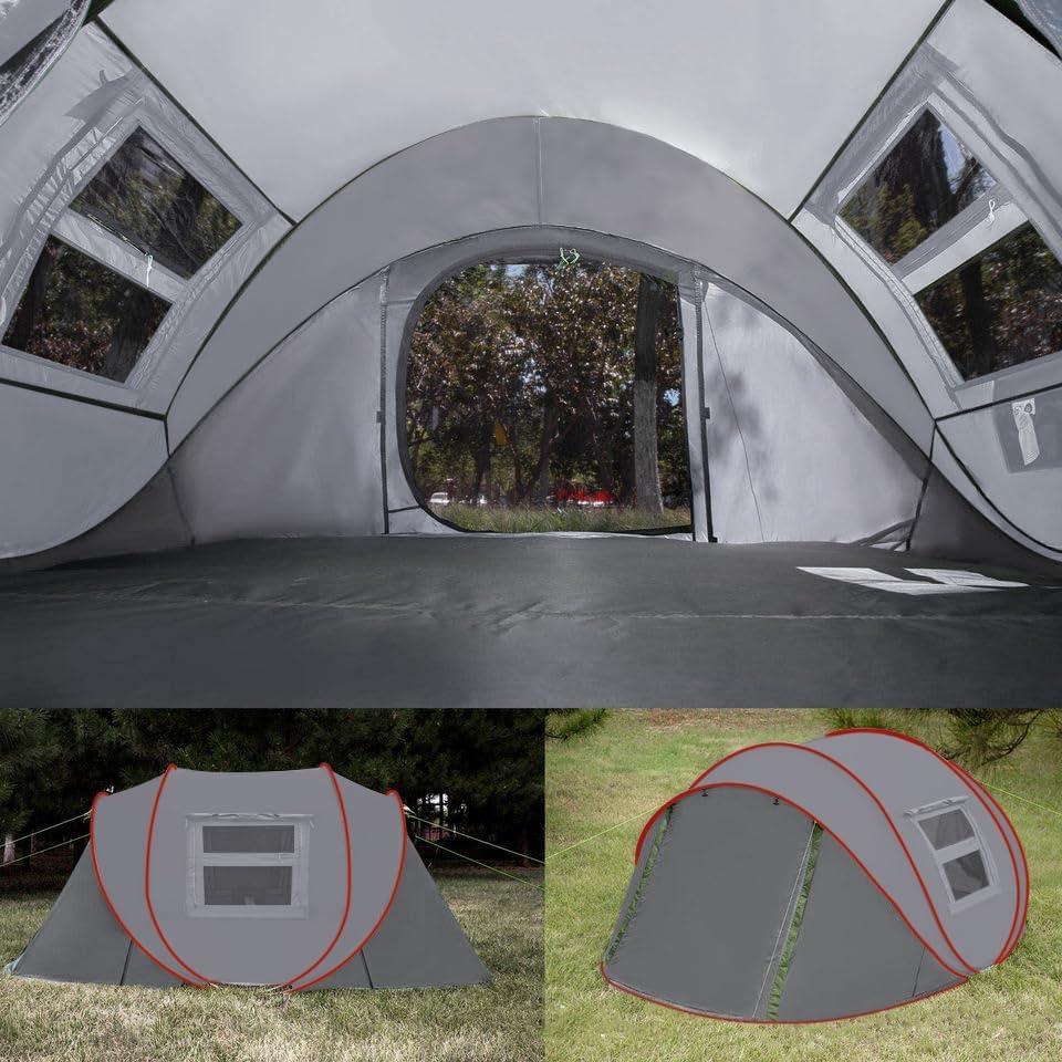 Carpa de Camping NIUEVLRS 6 Personas Impermeable Automática