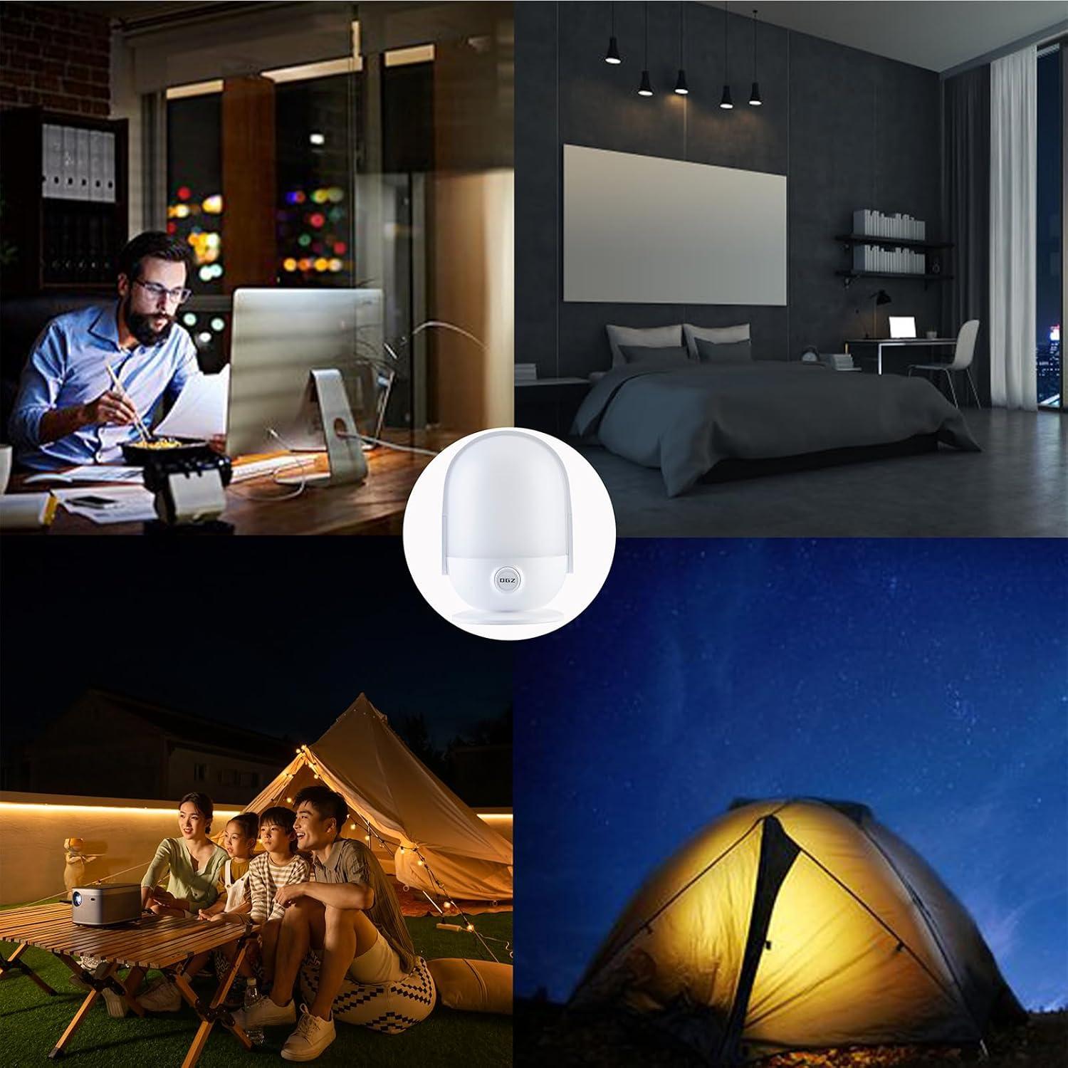 Linterna Recargable OGZ DP-7417 1000 Lúmenes 2000mAh