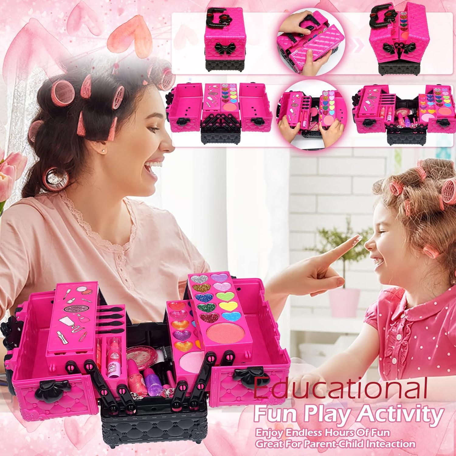 Kit de Maquillaje ROKKES para Niñas 52 Piezas Lavable