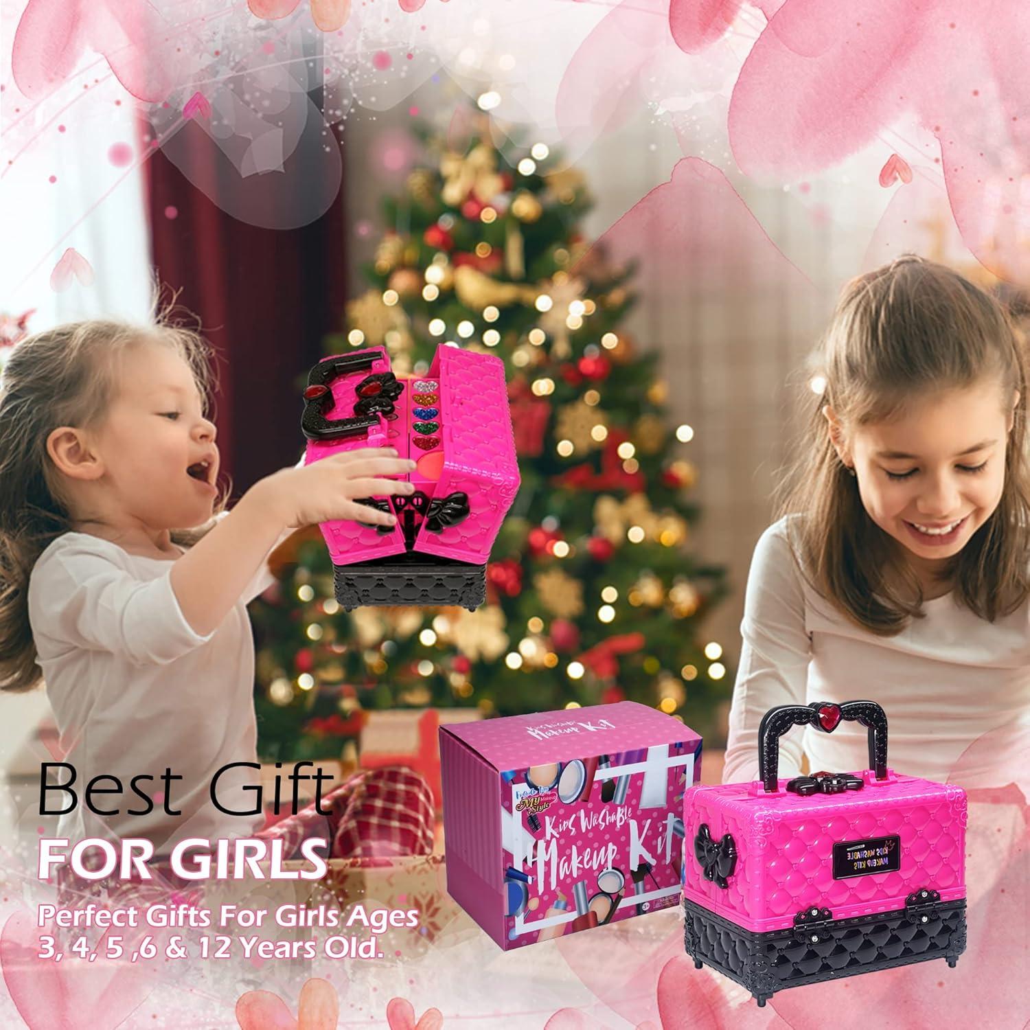 Kit de Maquillaje ROKKES para Niñas 52 Piezas Lavable