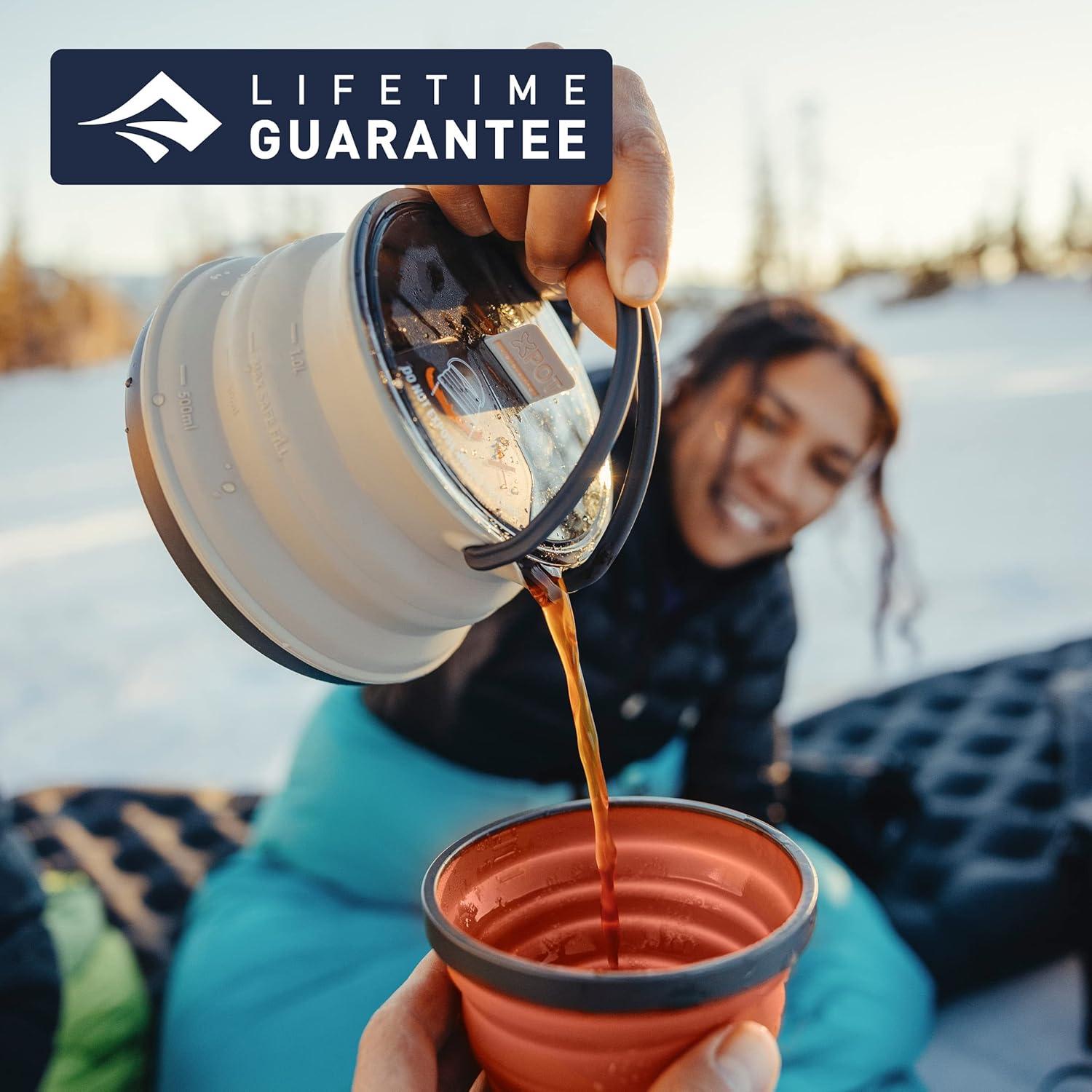 Juego de Tetera y Tazas Plegables X-Pot Sea to Summit 1.3L