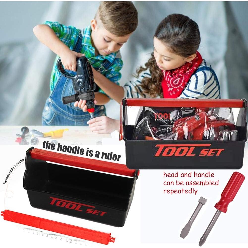 Juego de herramientas para niños KEJIH 21 piezas con caja
