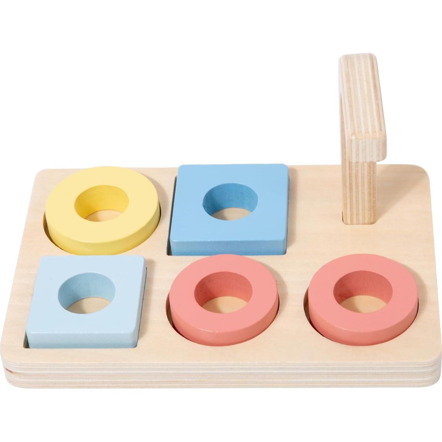 Anillo de Apilamiento Montessori Adena - Juguete Educativo 0-1 Años