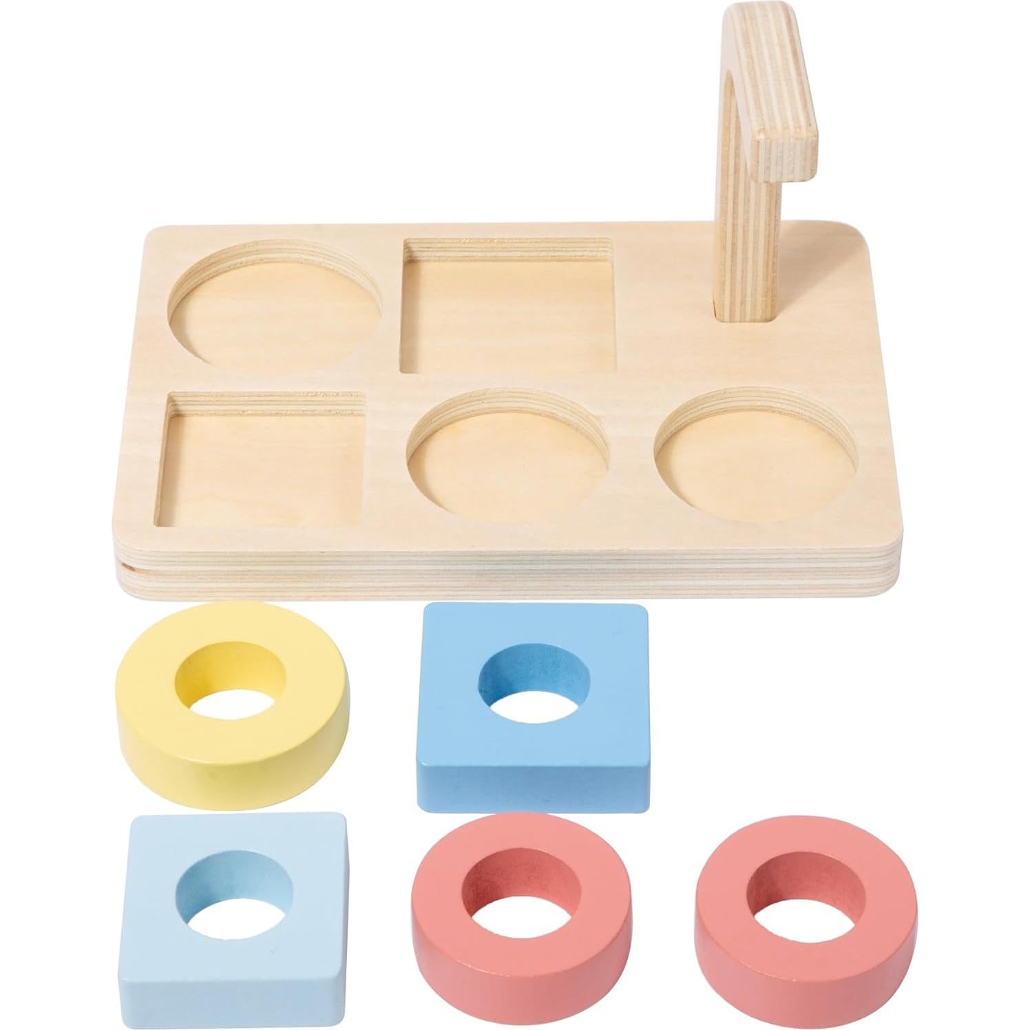 Anillo de Apilamiento Montessori Adena - Juguete Educativo 0-1 Años