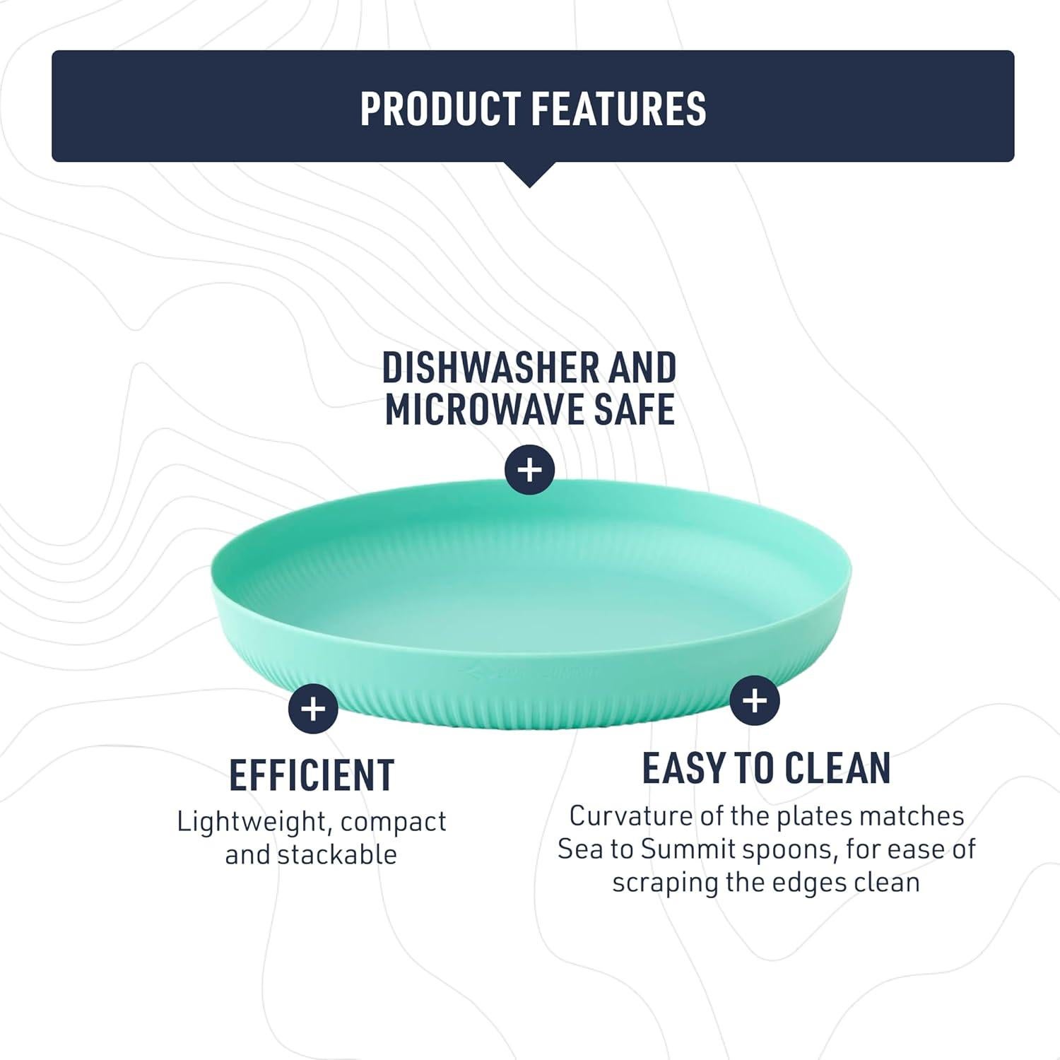 Plato de Camping Sea to Summit Passage 1000ml Azul