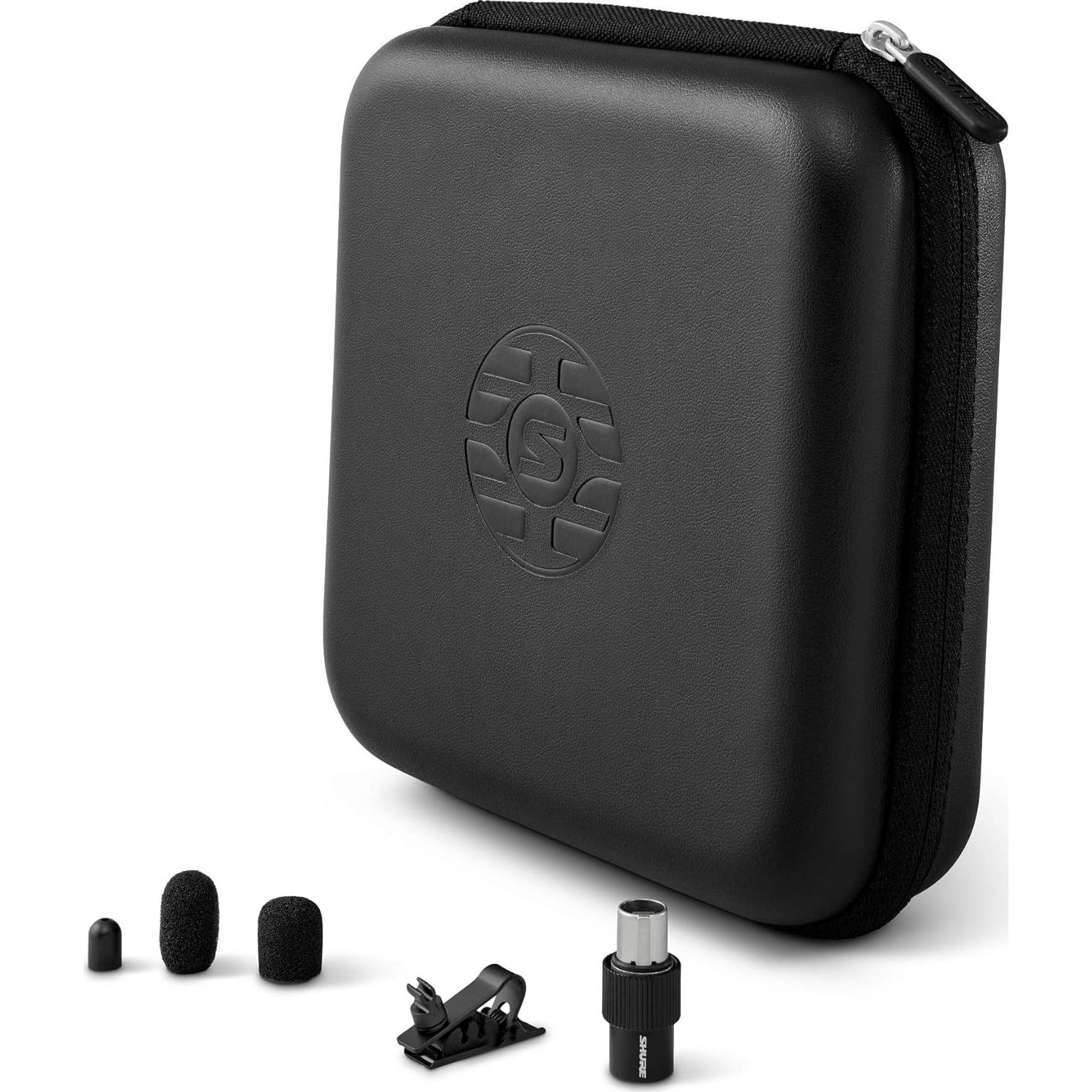 Micrófono de Auricular Omnidireccional Shure DuraPlex Negro