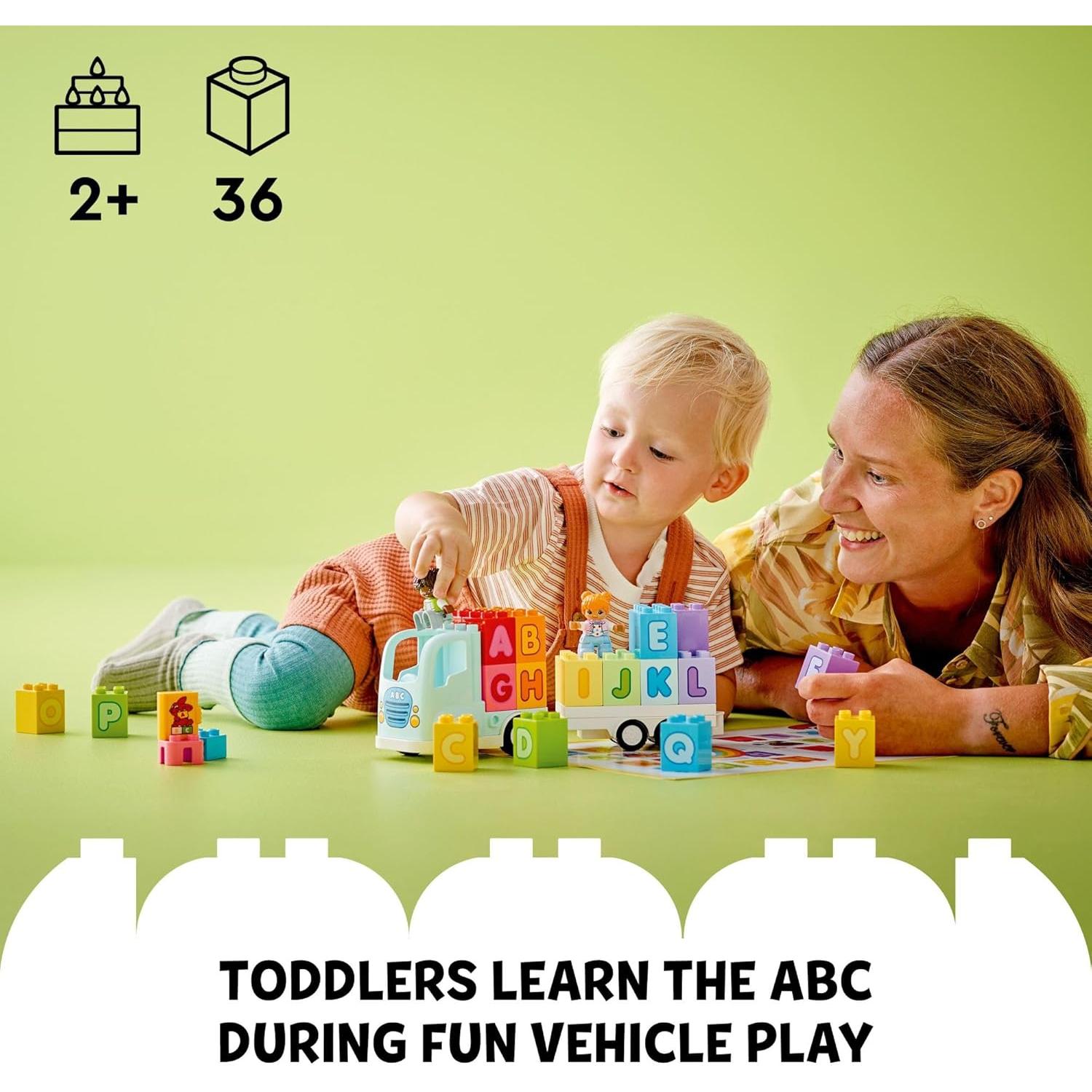 Camión del Alfabeto LEGO DUPLO 36 Piezas - Juguete Educativo 2+