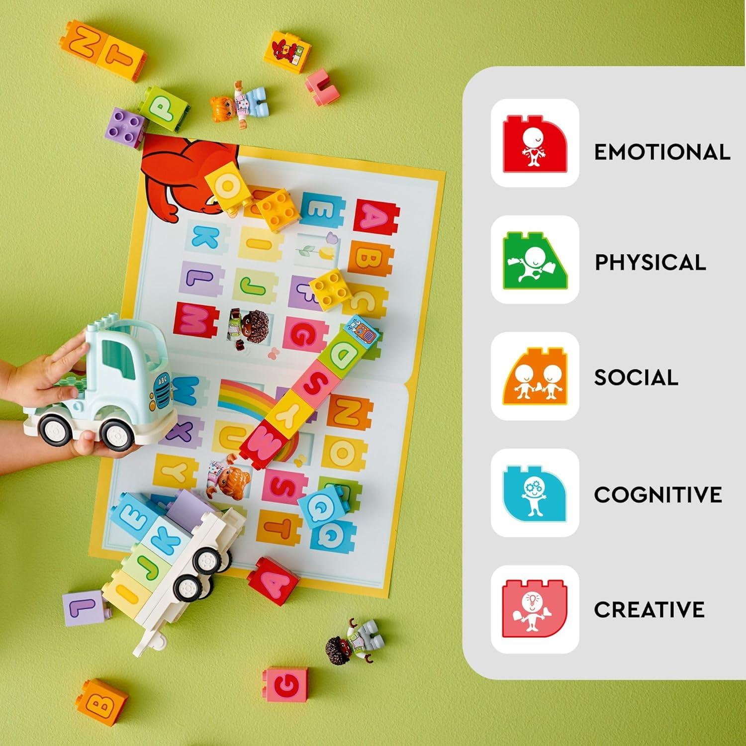 Camión del Alfabeto LEGO DUPLO 36 Piezas - Juguete Educativo 2+